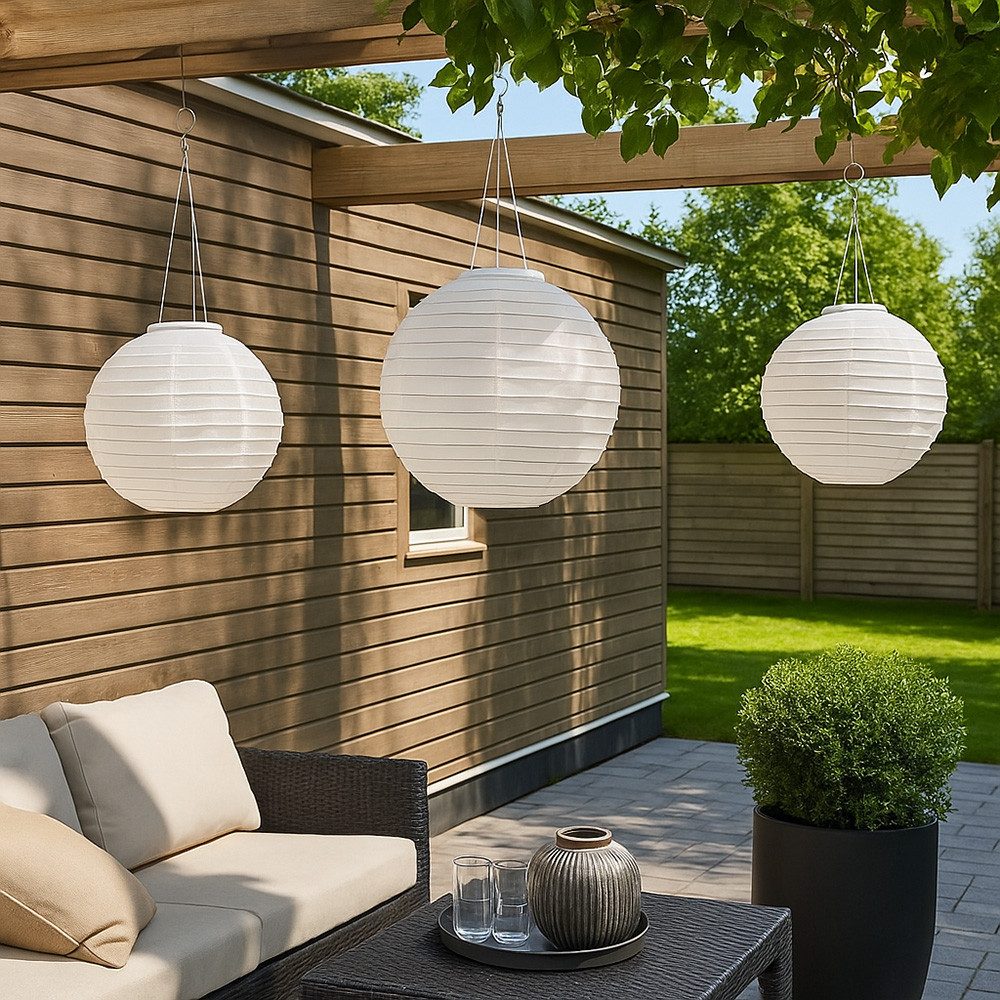 GLOBO LIGHTING LED Solarleuchte, LED-Leuchtmittel fest verbaut, Warmweiß, S günstig online kaufen