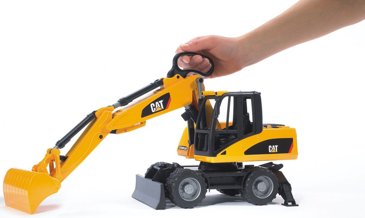 Bruder® Spielzeug-Bagger Cat Mobilbagger 44 cm (02445), Made in Europe günstig online kaufen