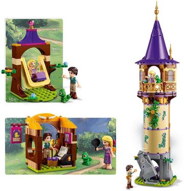 LEGO® Konstruktionsspielsteine Rapunzels Turm (43187), LEGO® Disney Princess, (369 St)