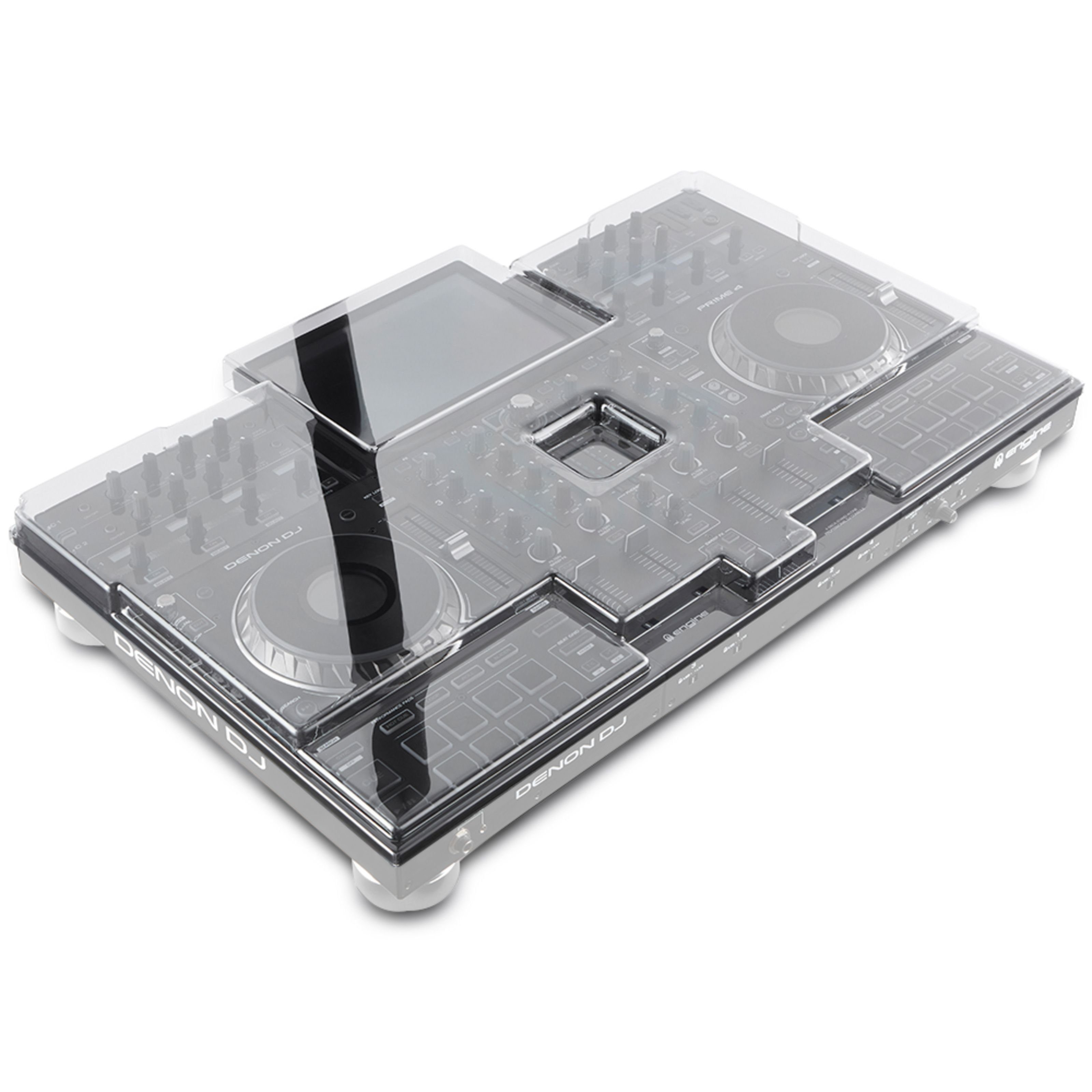 Decksaver Abdeckhaube, Denon Prime4 Cover - Cover für DJ Equipment