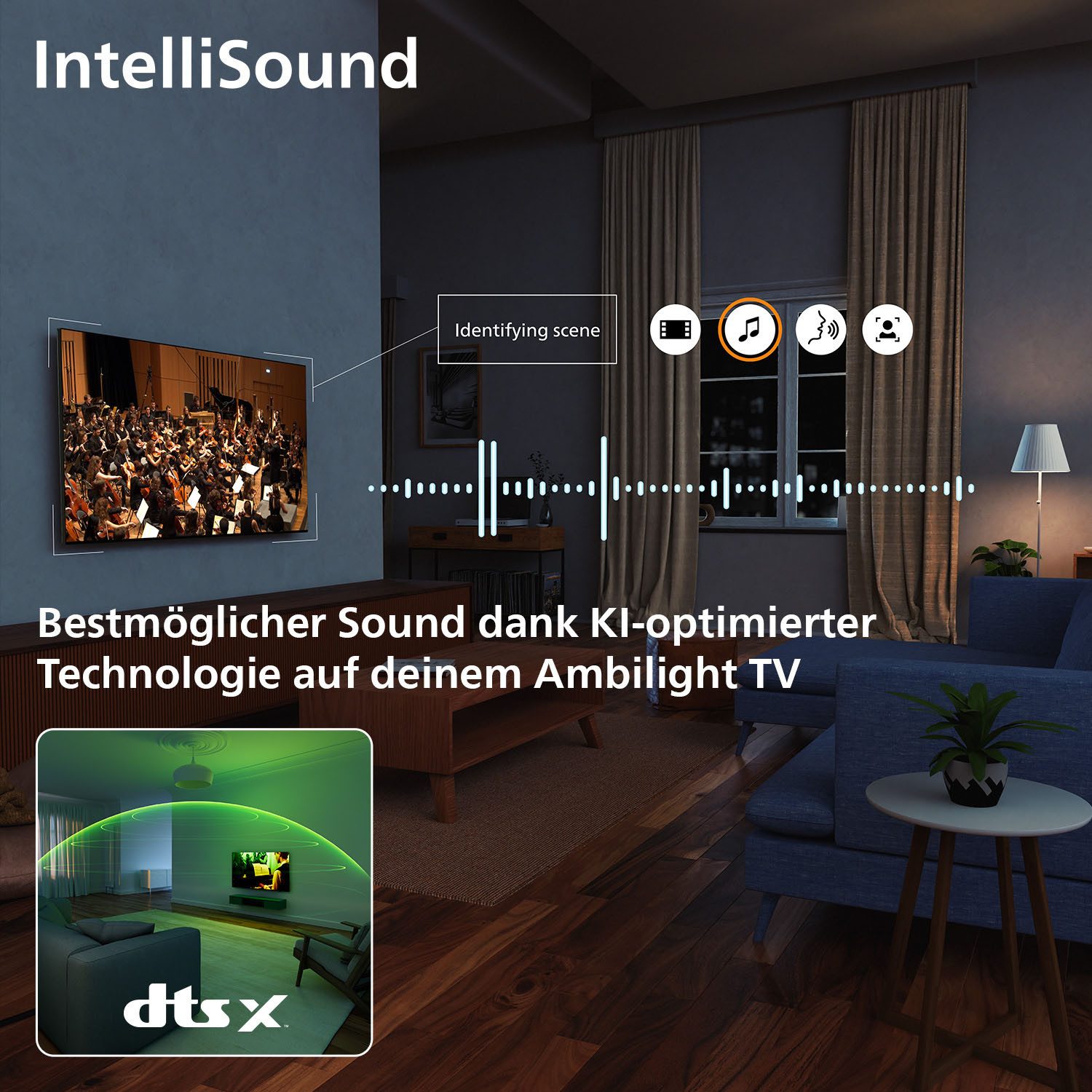 Philips 55PQS7801/12 QLED-Fernseher (139 cm/55 Zoll, 4K Ultra HD, Smart-TV)