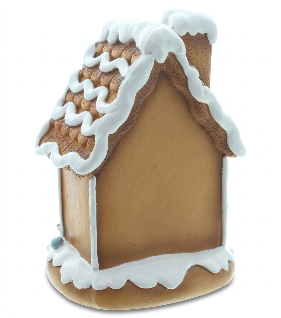 Home-trends24.de Weihnachtsfigur Lebkuchen LED Haus Santa Weihnachtsmann Deko Figur Weihnachten (1 St) – Bild 4 von 4
