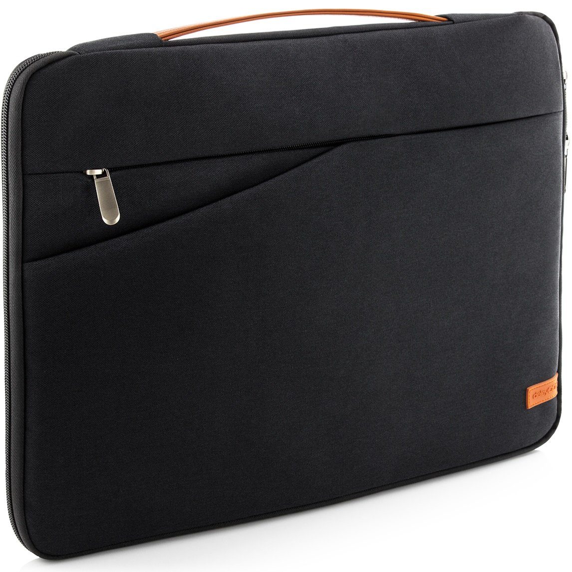 deleyCON Businesstasche deleyCON Laptop Tasche bis 13,3“ Zoll (33,7cm)  Notebook Netbook MAC Schwarz