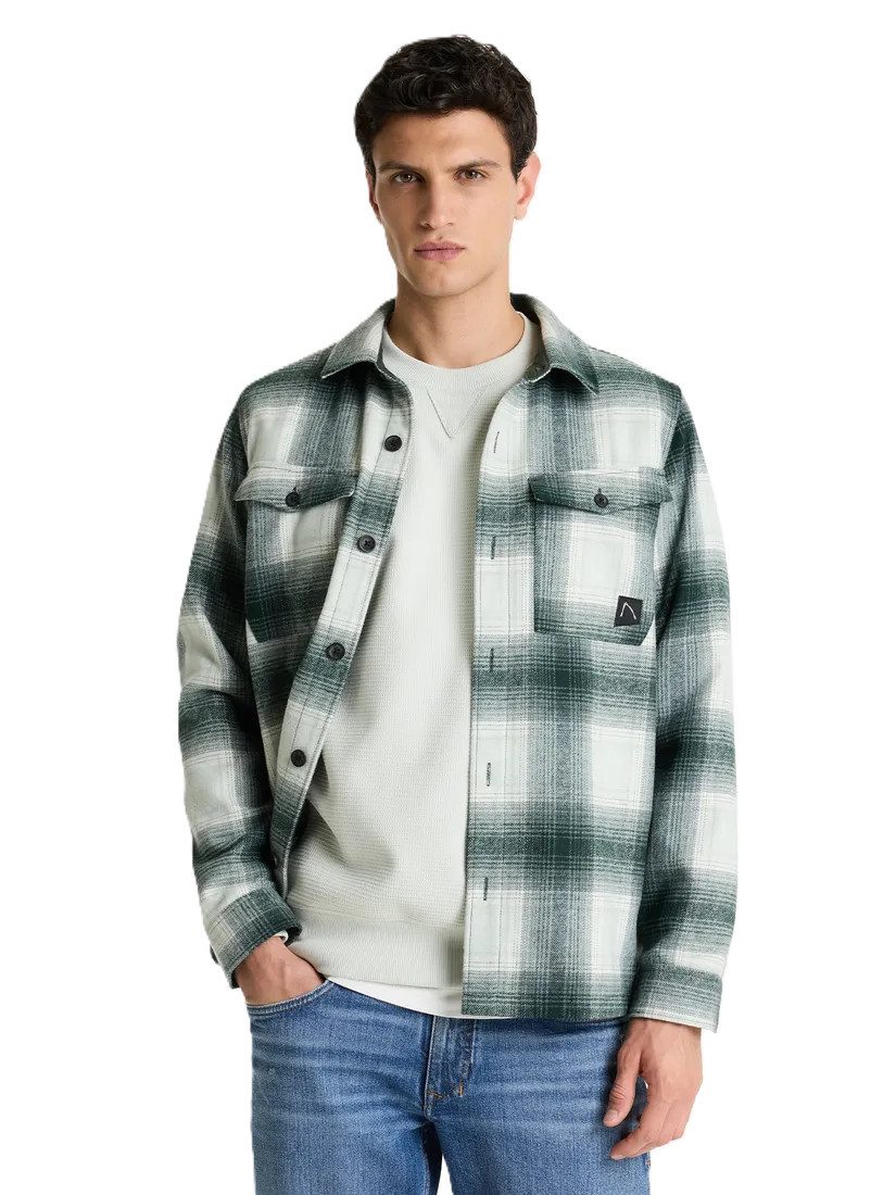 CHASIN' Langarmhemd STRYKE BOLT - Regular fit Langarm-Shirts- Langarmhemd kariert - Oversh