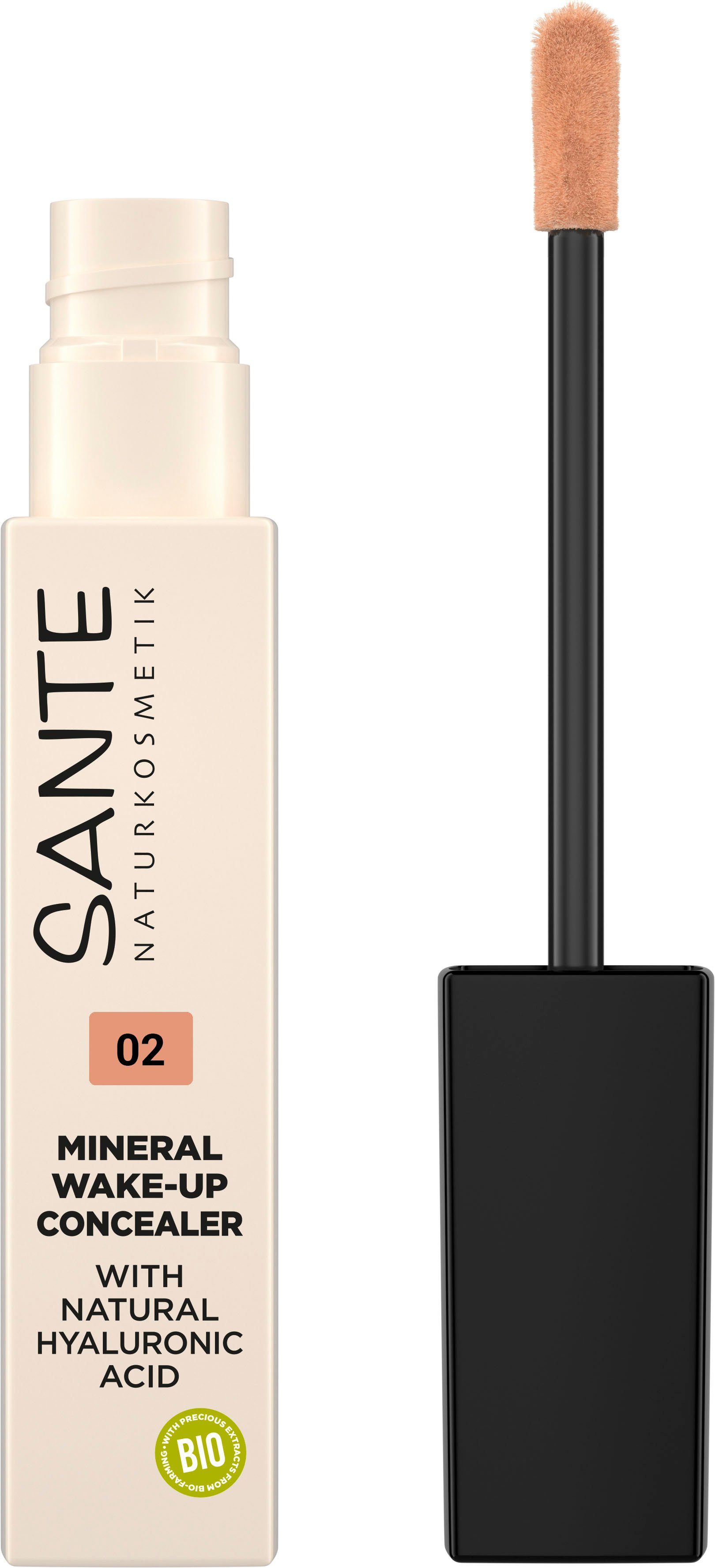 Offizielle Versandhandelsseite SANTE Concealer Sante Wake Concealer Beige 02 up Warm Mineral