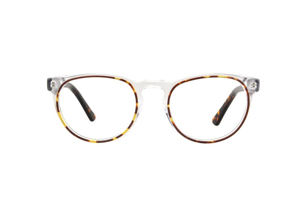 Edison & King Lesebrille Timeless, entspiegelt - runde Brille aus Acetat im Retro-Stil