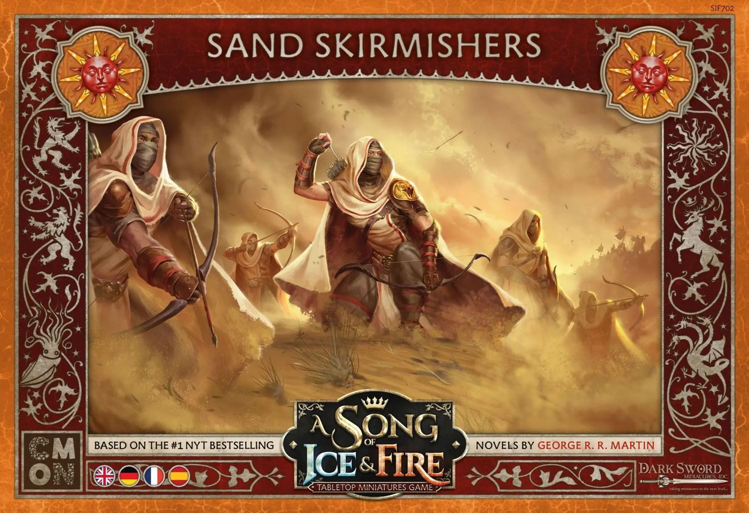 Asmodee Spiel A Song of Ice & Fire - Sand Skirmishers (Sand-Plänkler) 