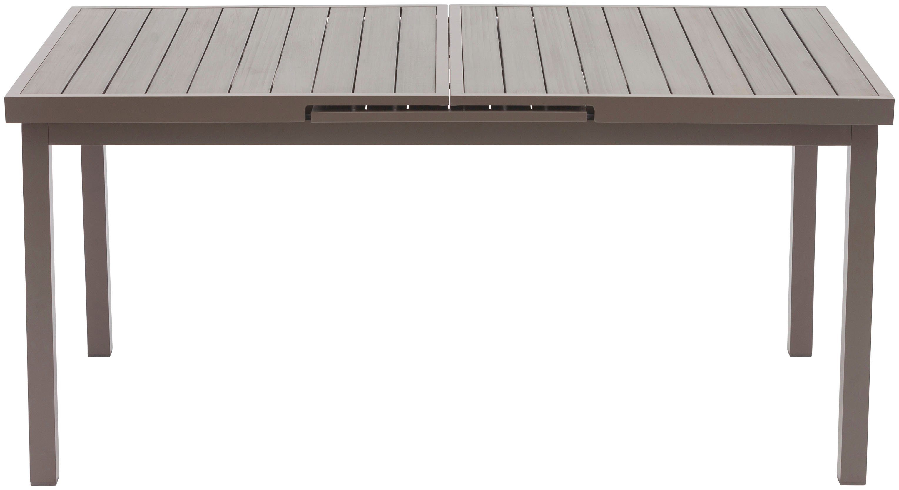 Destiny Esstisch IMOLA, (165/ 215x75x100cm) Aluminium, Polywood