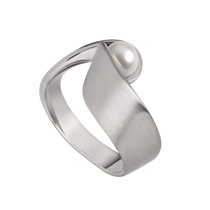 M&amp;M Fingerring Ring mit Perle Ocean Collection (1-tlg) deutsche Qualität inkl. edles Schmucketui PE13279