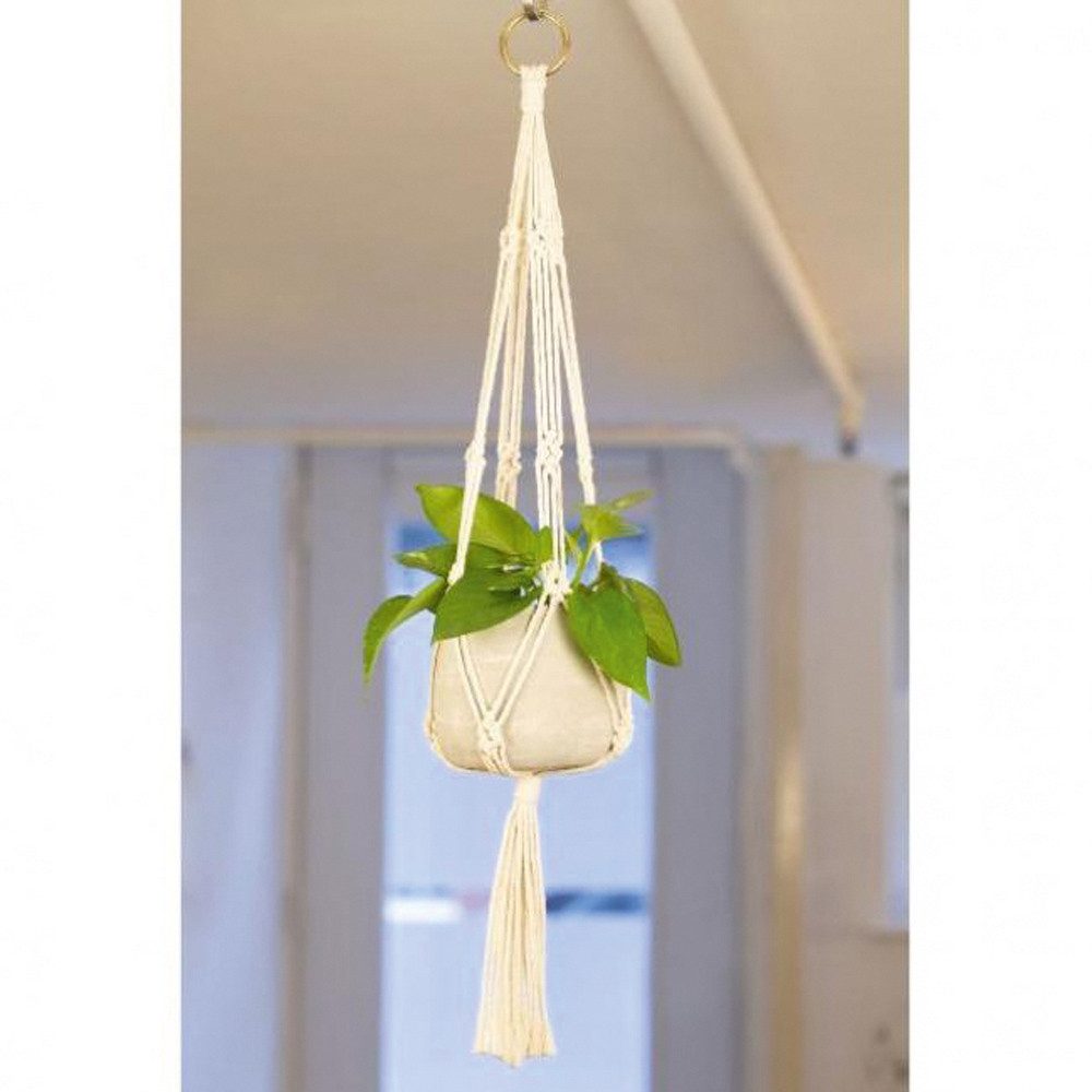 Heathside Trading Gartenpflege-Set Makrameaufhängung Übertopf günstig online kaufen