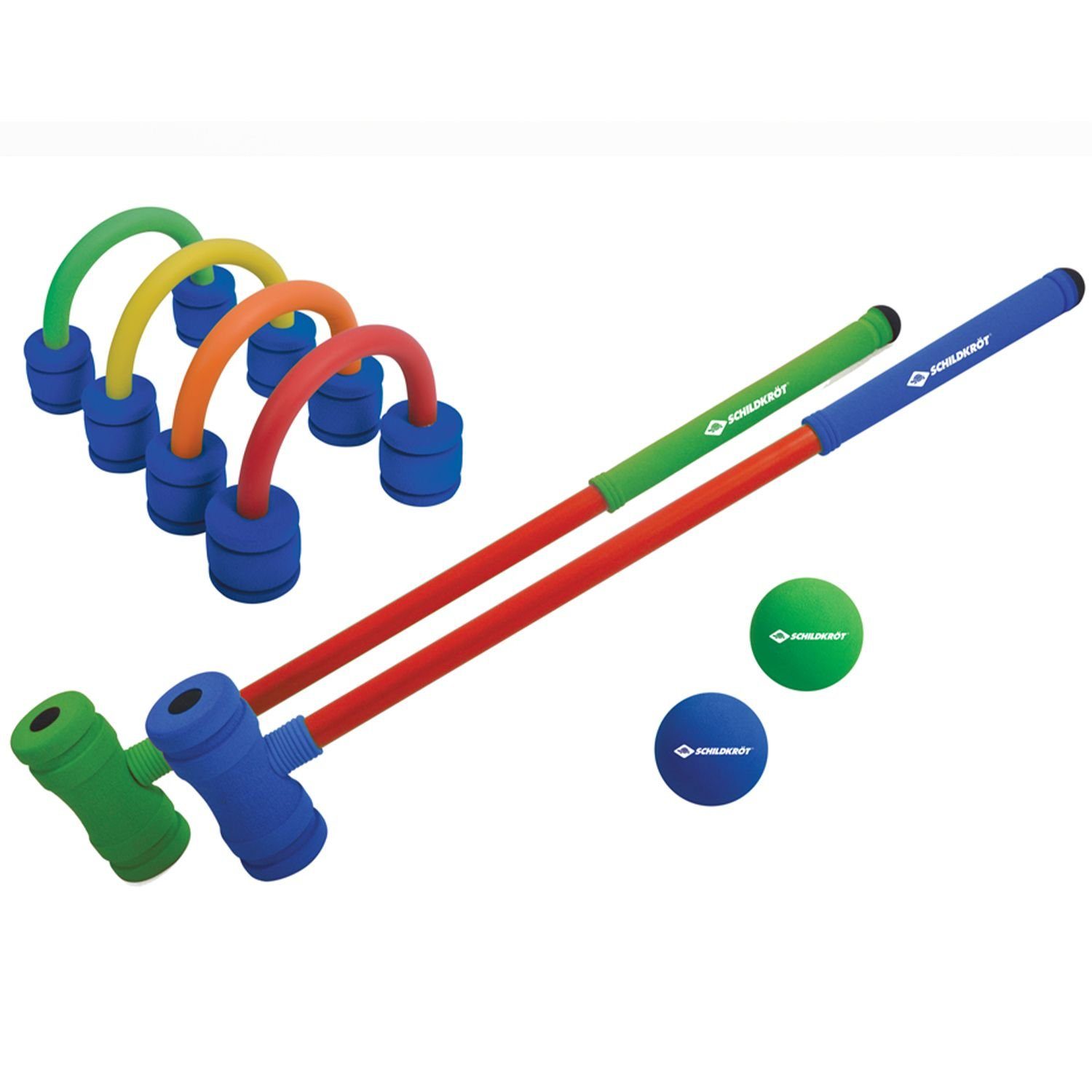 Spielzeug-Gartenset Soft Croquet Set, Garten Spiel Indoor