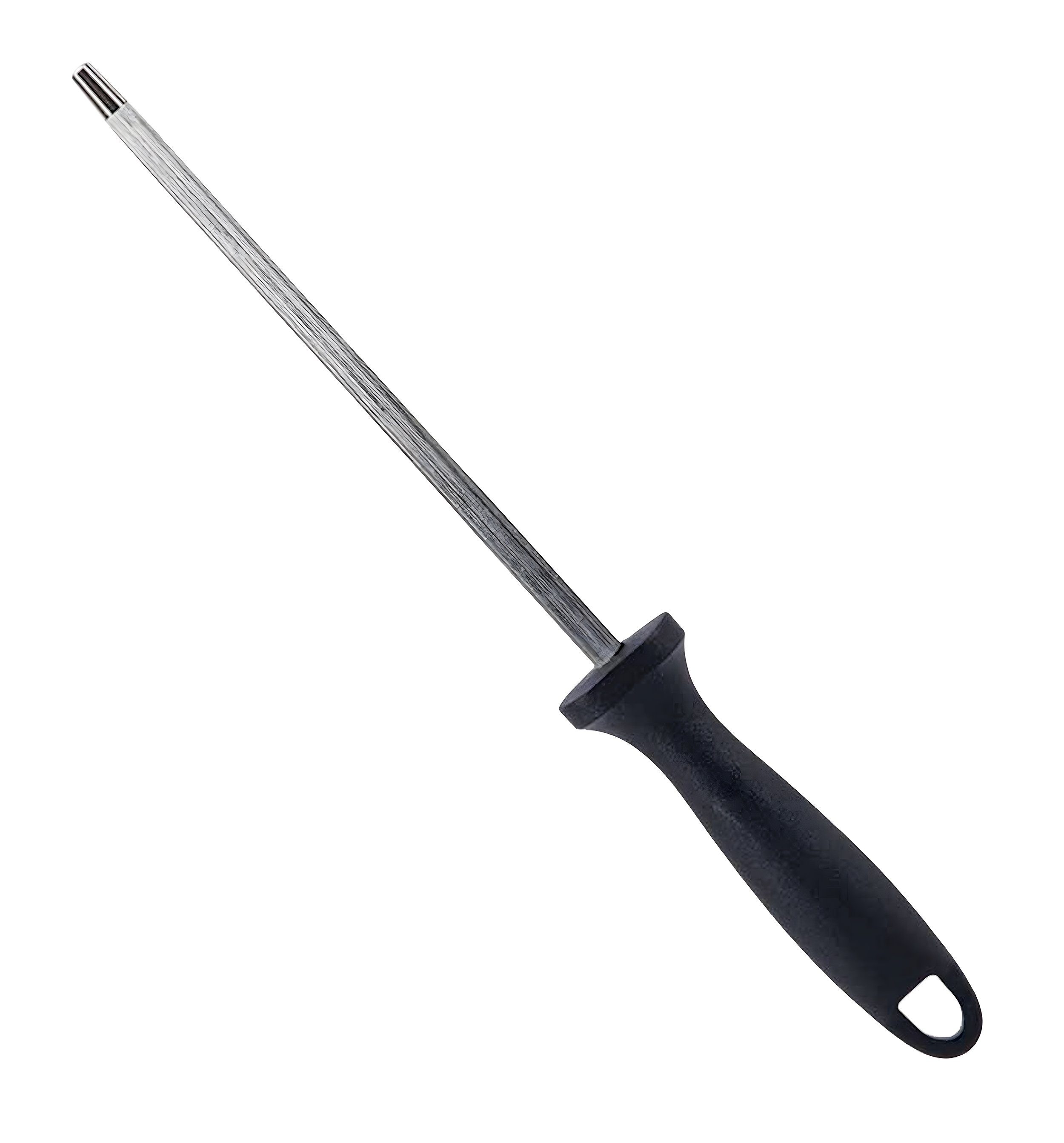 KINVARA Wetzstab WETZSTAB 32cm aus Edelstahl Messerschärfer Messerschleifer 37, Wetzstahl Messer Schärfer Schleifer