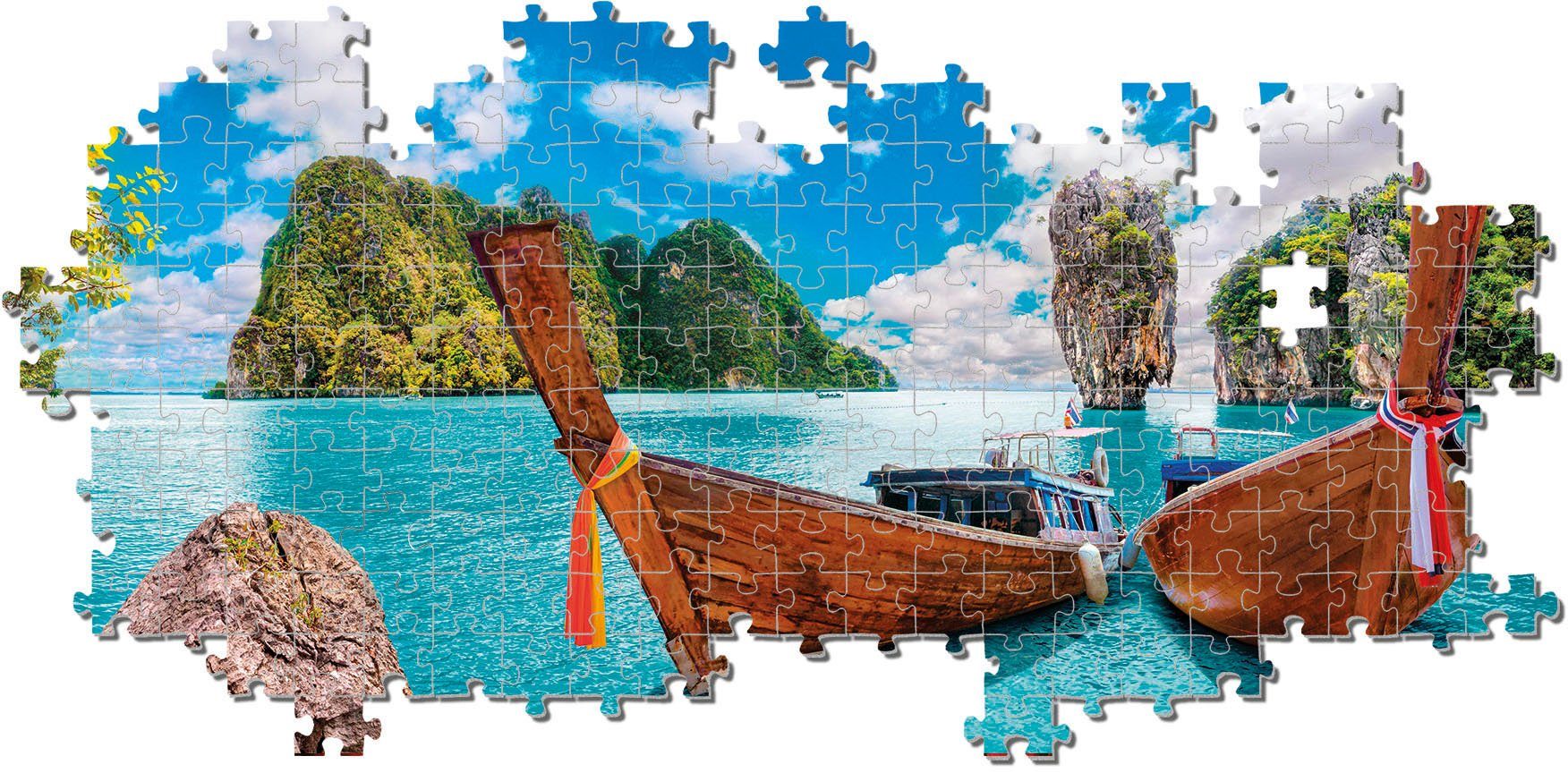 Wald FSC® High Phuket, Clementoni® Europe, schützt in Made Panorama weltweit Puzzle Collection, 1000 - - Quality Puzzleteile,