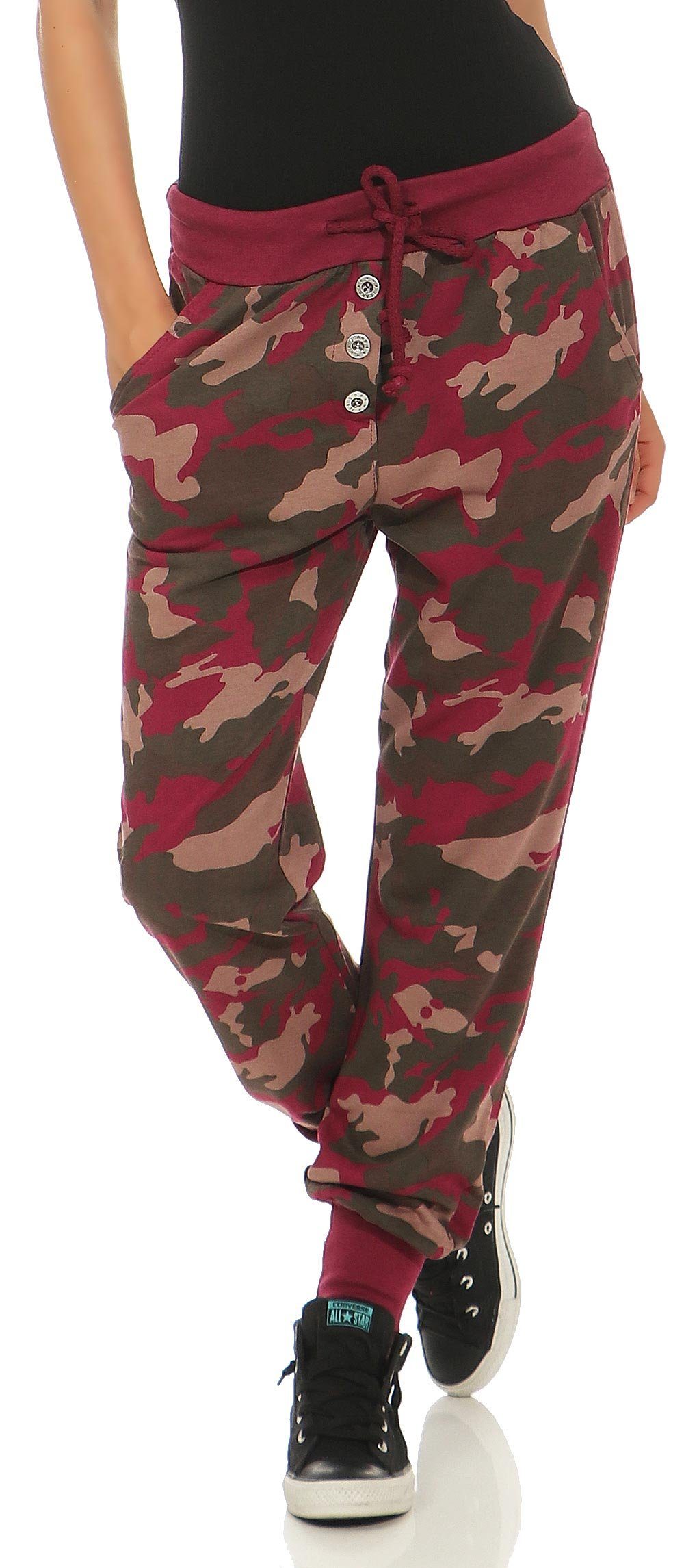 malito more than fashion Jogginghose 8019 Sweathose im Camouflage Look