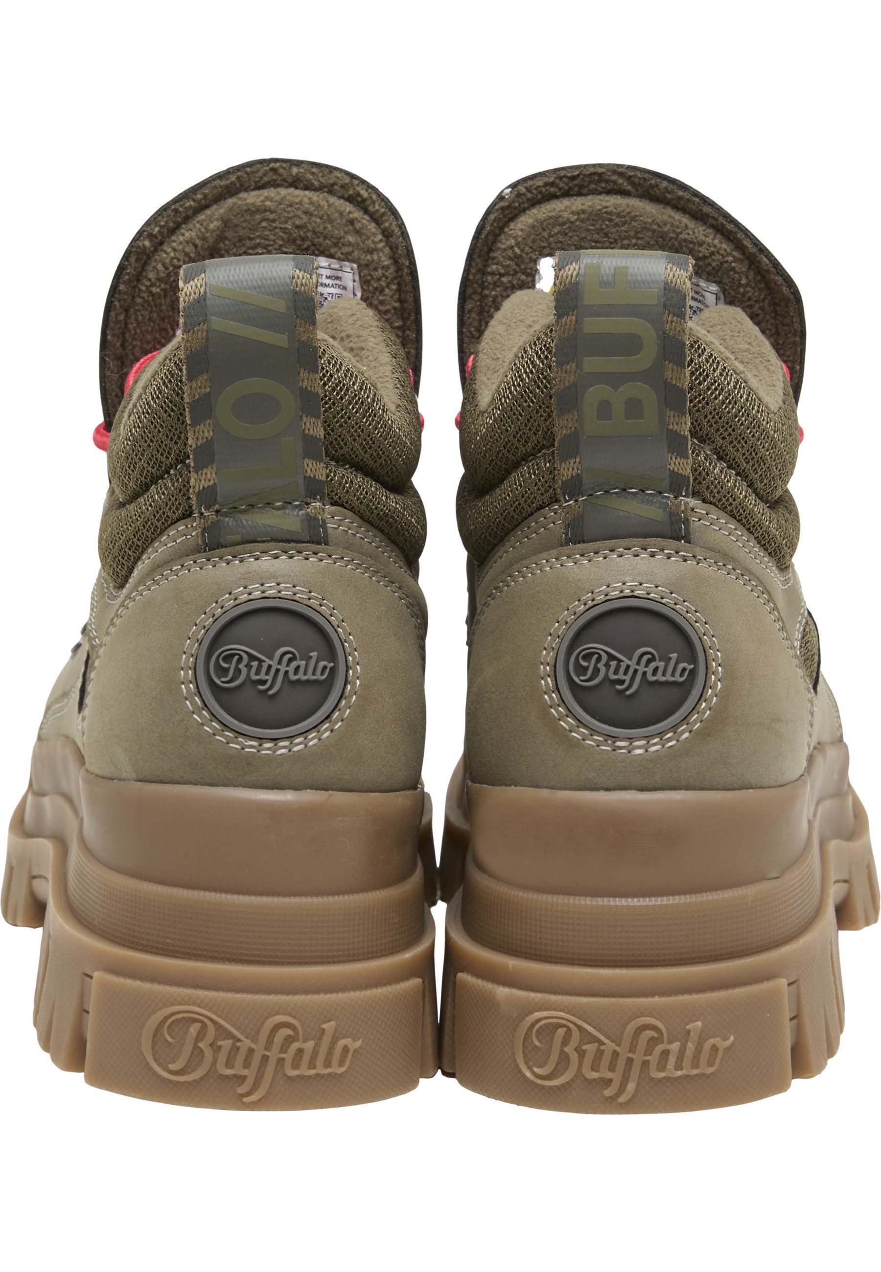 Buffalo Buffalo ASPHA LACE UP HIKE - VEGAN NUBUCK/MESH Stiefel