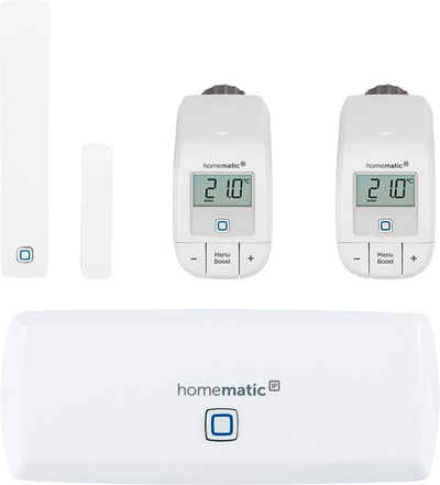 Homematic IP »Raumklima (WLAN) + 1 zusätzliches Heizkörperthermostat basic« Smart-Home Starter-Set