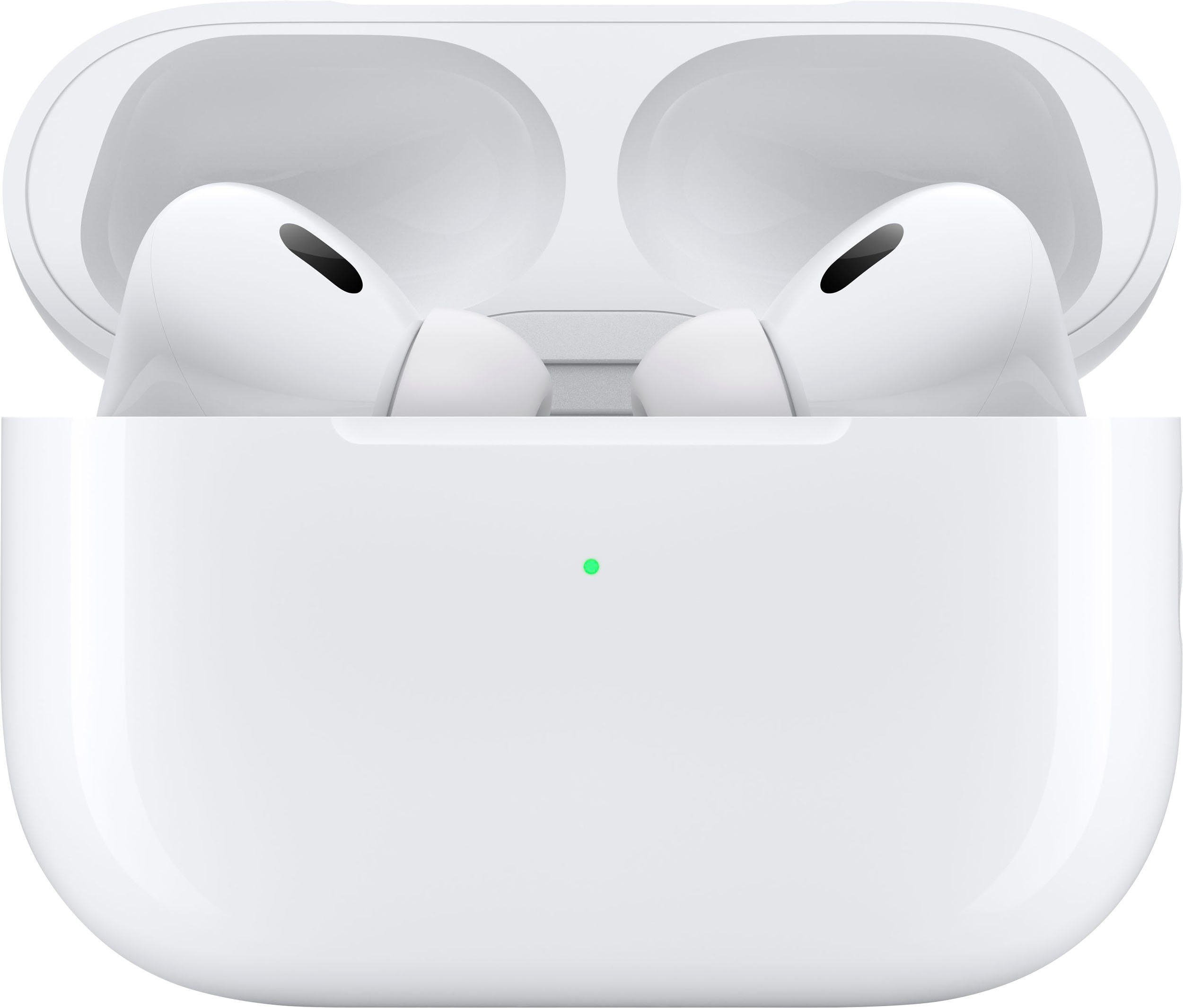 Apple AirPods Pro (2. Gen. 2023) mit MagSafe Case (USB-C) wireless In-Ear-Kopfhörer (Active Noise Cancelling (ANC), Freisprechfunktion, Transparenzmodus, kompatibel mit Siri, Siri, Bluetooth, Mit dem neuen Update: Live Übersetzung)