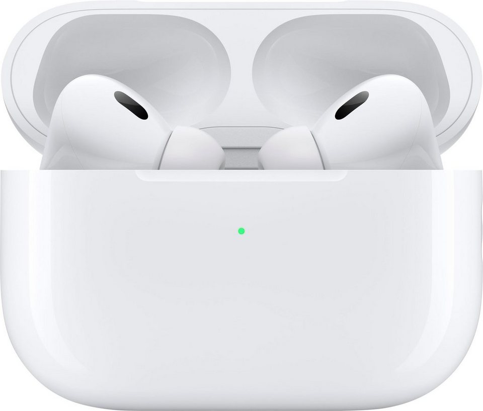 Apple AirPods Pro (2. Gen. 2023) mit MagSafe Case (USB-C) In-Ear-Kopfhörer (Active  Noise Cancelling (ANC), Freisprechfunktion, Transparenzmodus, kompatibel  mit Siri, Siri, Bluetooth)