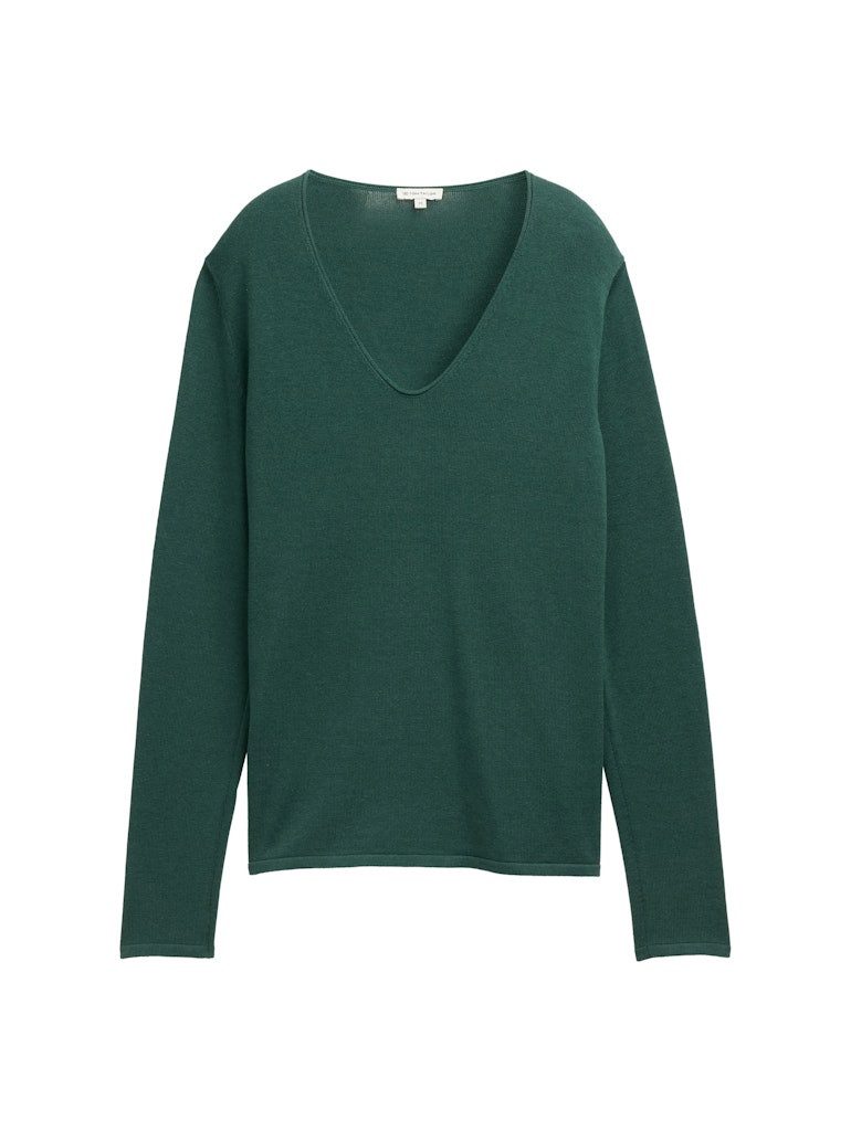 TOM TAILOR Strandpullover sweater basic v-neck günstig online kaufen