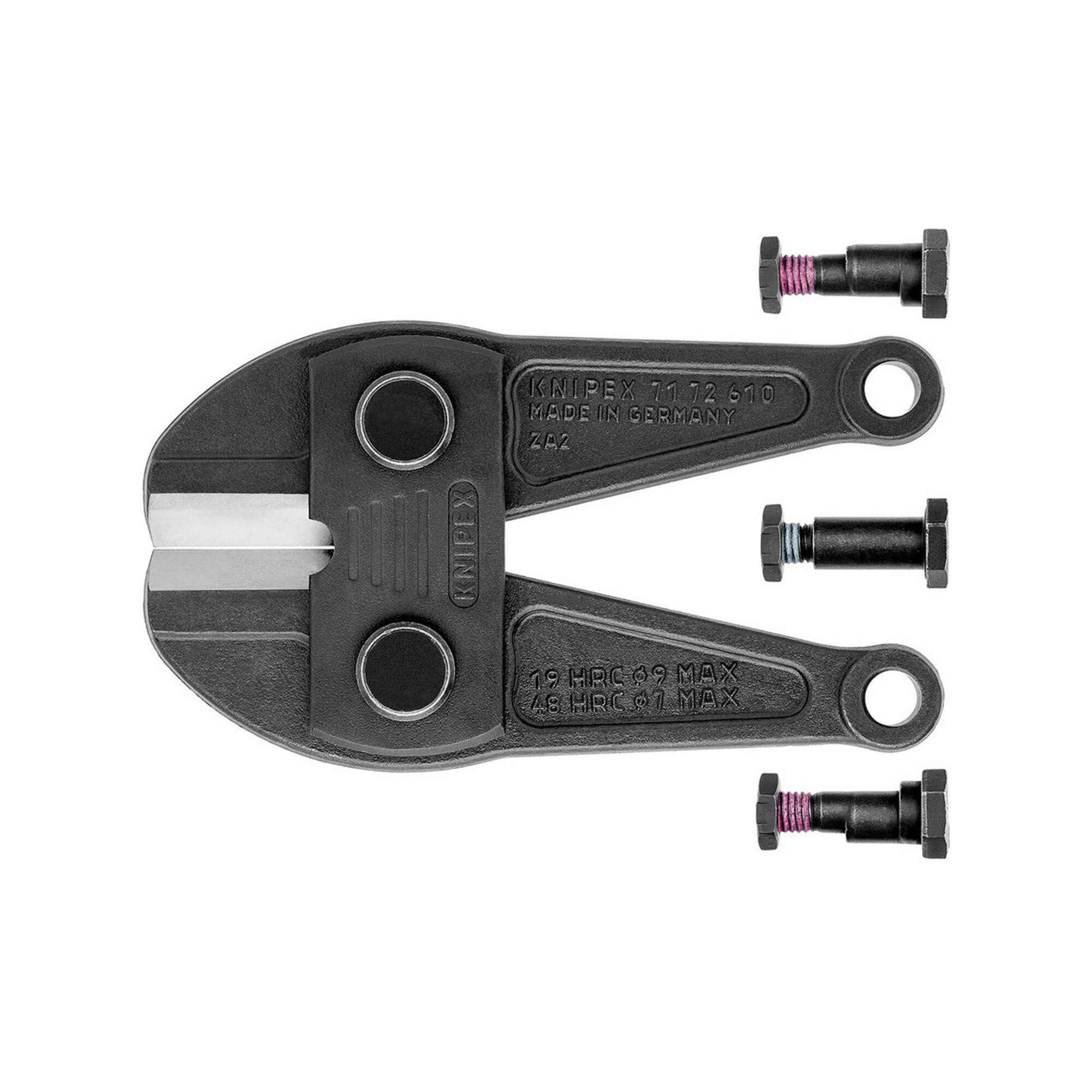 Knipex Bolzenschneider KNIPEX 71 79 610 Ersatzmesserkopf für 71 72 610 komplett mit Schrauben