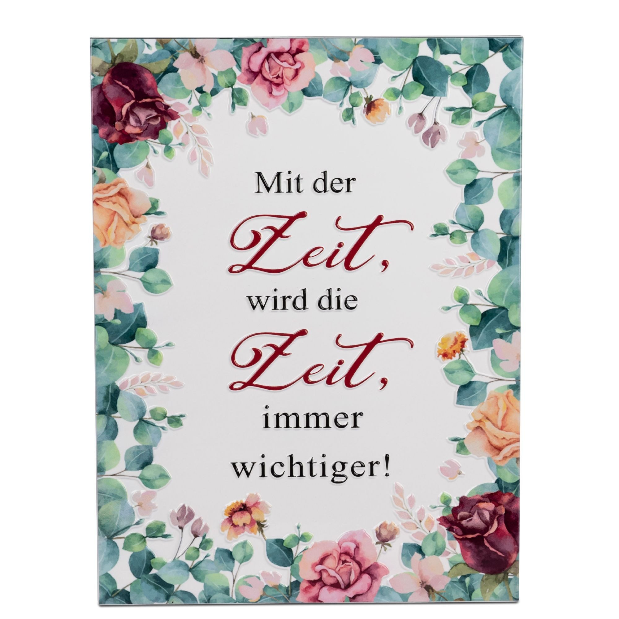 formano Wanddekoobjekt Sprüche, Höhe: 40cm, Farbe: Mehrfarbig, Motiv: Schriftzug
