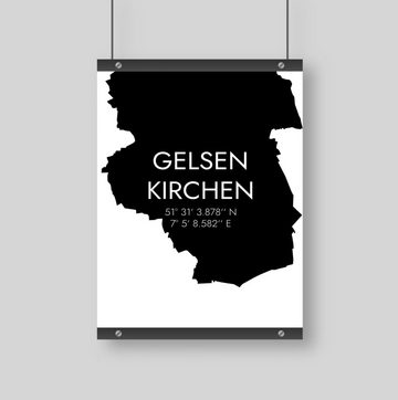 MOTIVISSO Poster Gelsenkirchen Koordinaten #5