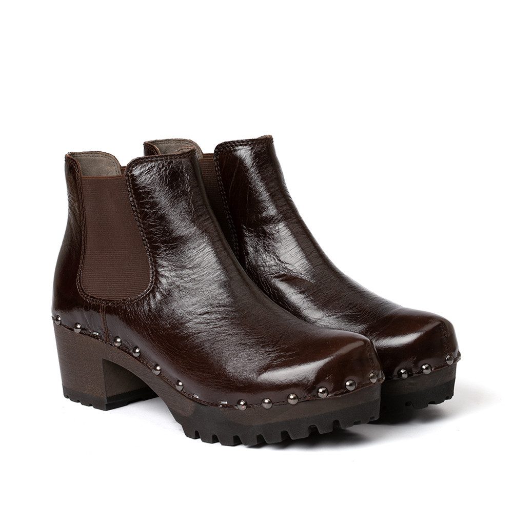 Softclox ISABELLE Oxford moro (dunkel) Stiefelette