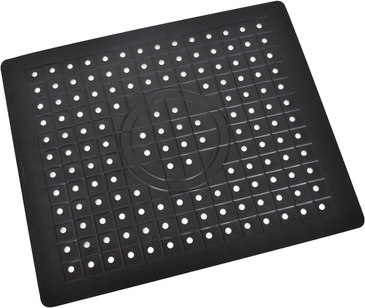 Coonoor Geschirrständer Silikon Spülbeckenmatte Quadratische Untersetzer Abtropfmatte