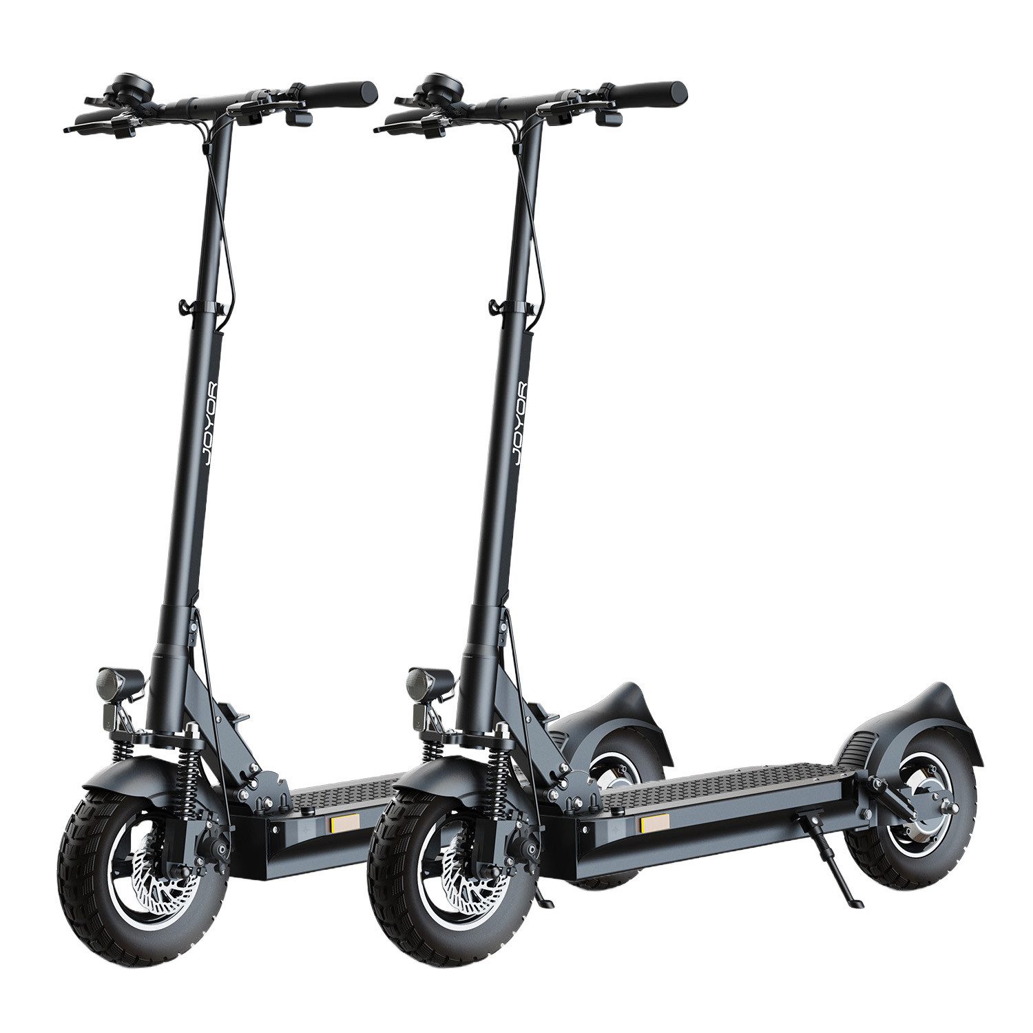JOYOR E-Scooter Y8-S Offroad 100km Reichweite 1300Wh Federung mit Straßenzulassung, 500,00 W, 20 km/h, klappbar, geeignet für offroad Fahrten, vollgefedert, Scheibenbremsen