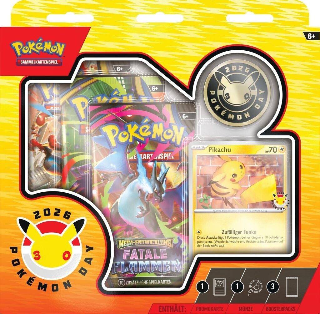 The Pokémon Company International Sammelkarte Pokemon Spezial-Kollektion Pokemon Day 2026 deutsch