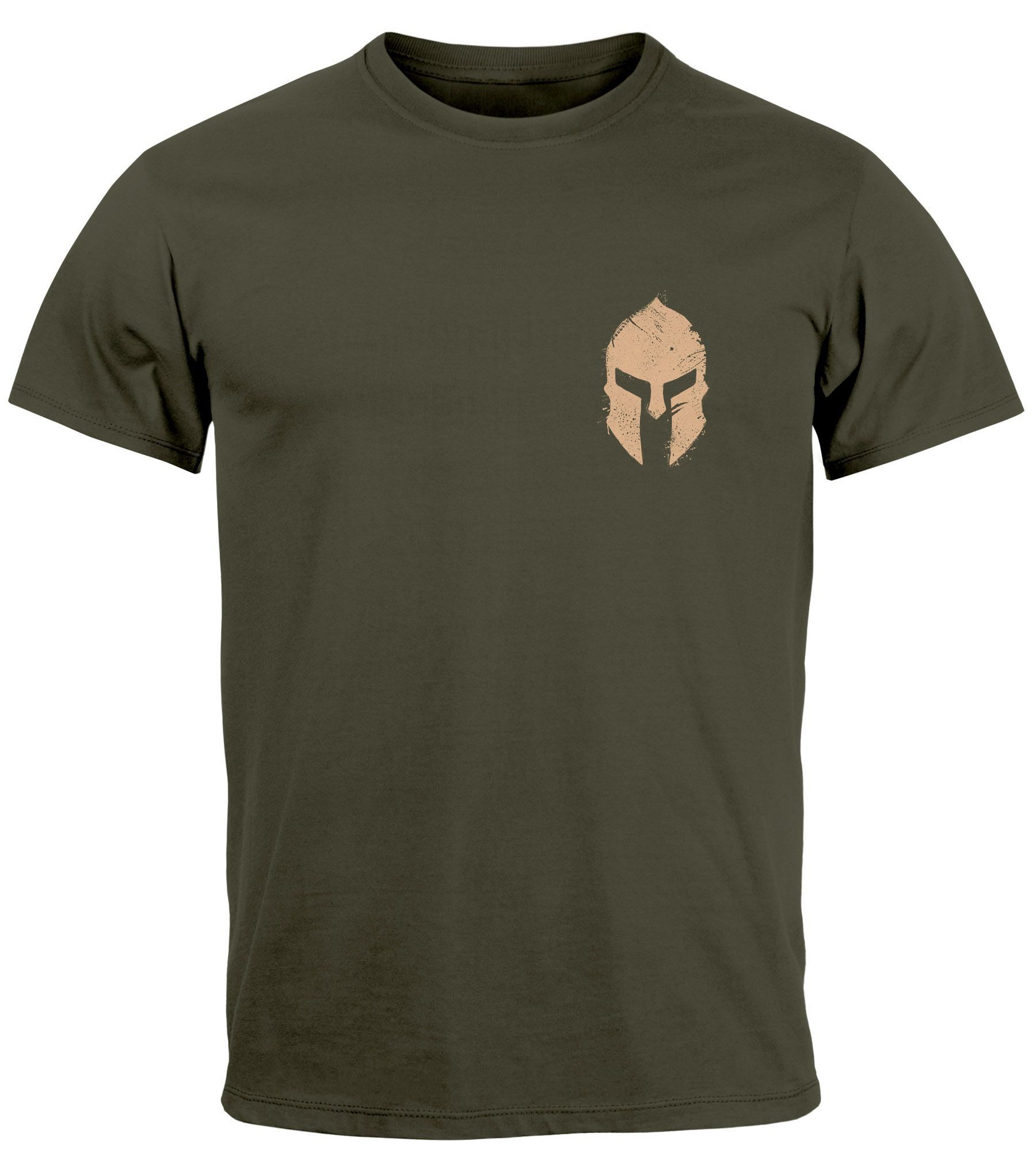 Neverless Print-Shirt Herren T-Shirt Logo Print günstig online kaufen