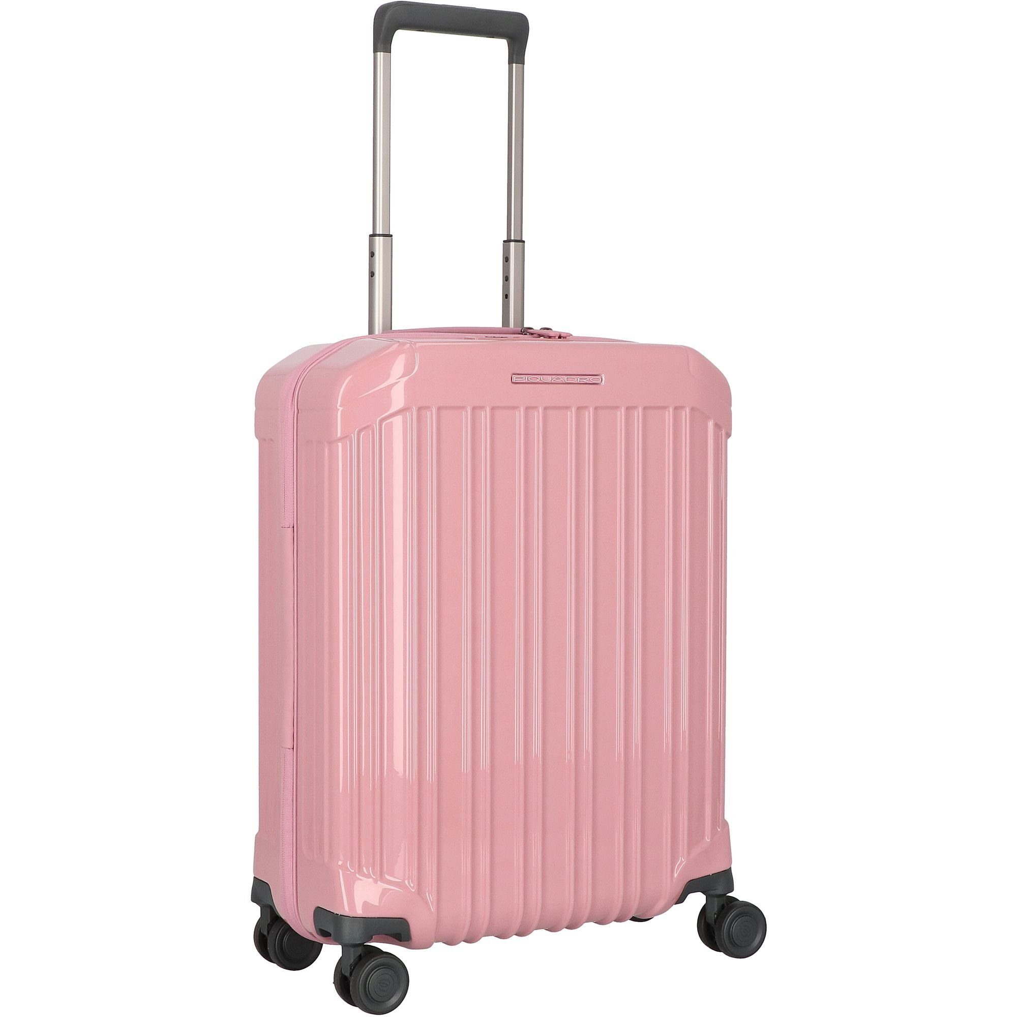 Polycarbonat pink Rollen, 4 Piquadro PQ-Light, Handgepäck-Trolley