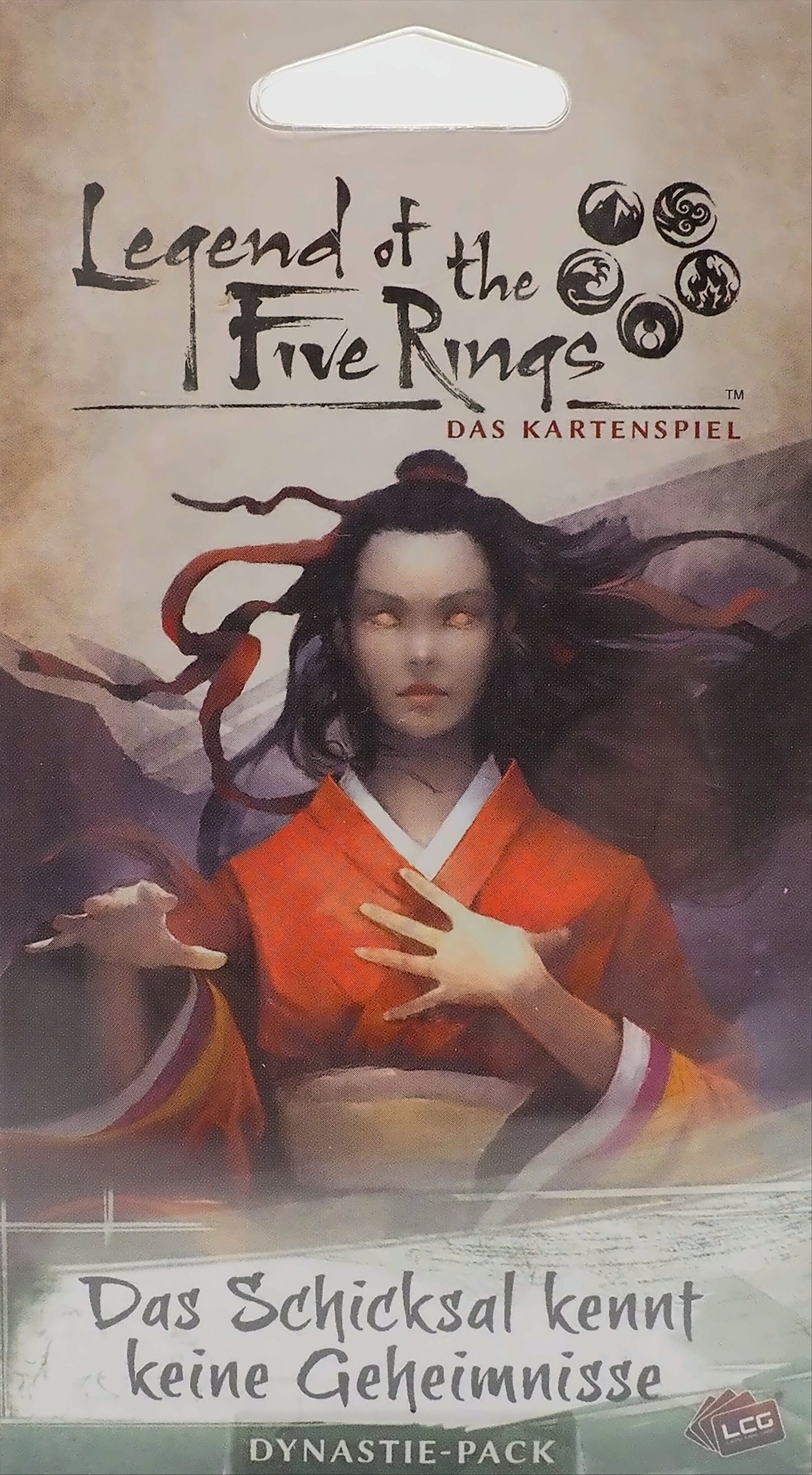 Asmodee Spiel Legend of the Five Rings -Das Schicksal kennt Keine Geheimnisse
