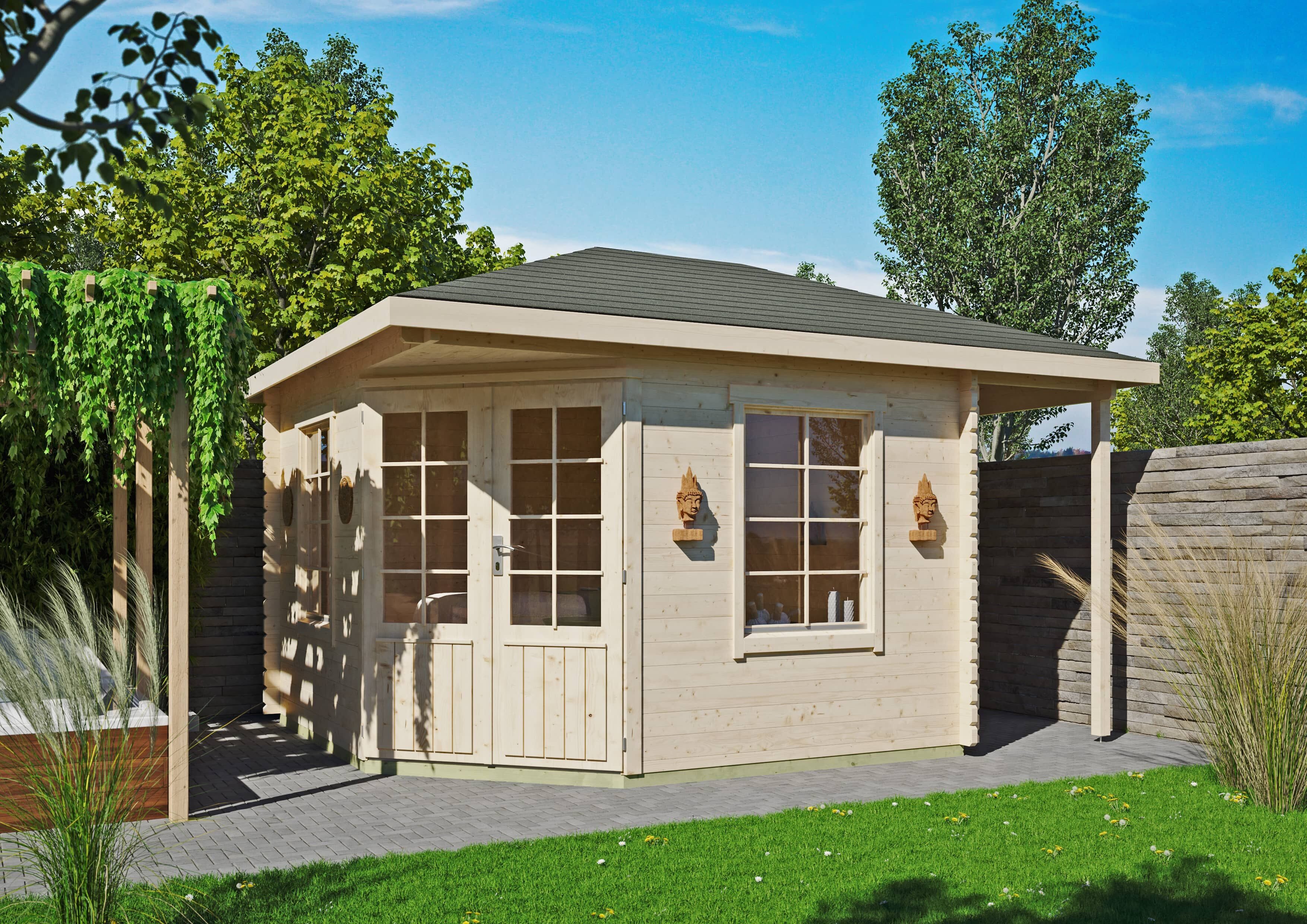 Fjordholz Gartenhaus Isa 40 C