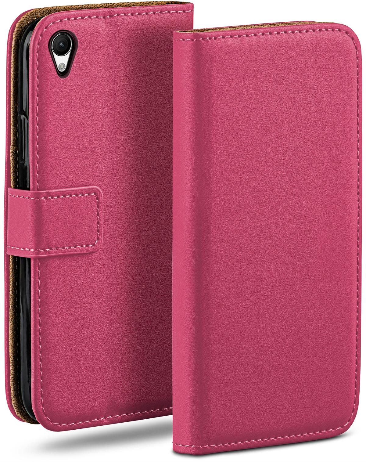 moex Handyhülle moex® Book Case für Sony Xperia Z3, Hülle mit Kartenfach Klapphülle PU Leder, Flip Case Wallet Lederhülle