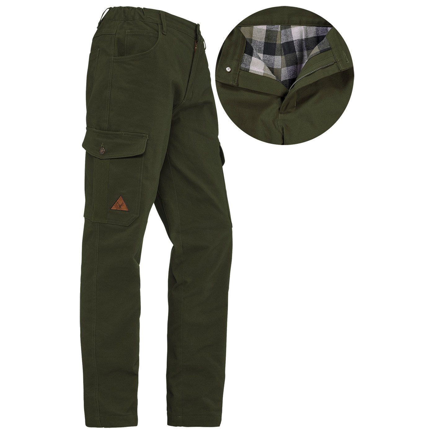 Schmidt Thermojeans Comfortjeans mit Flanell Innenfutter