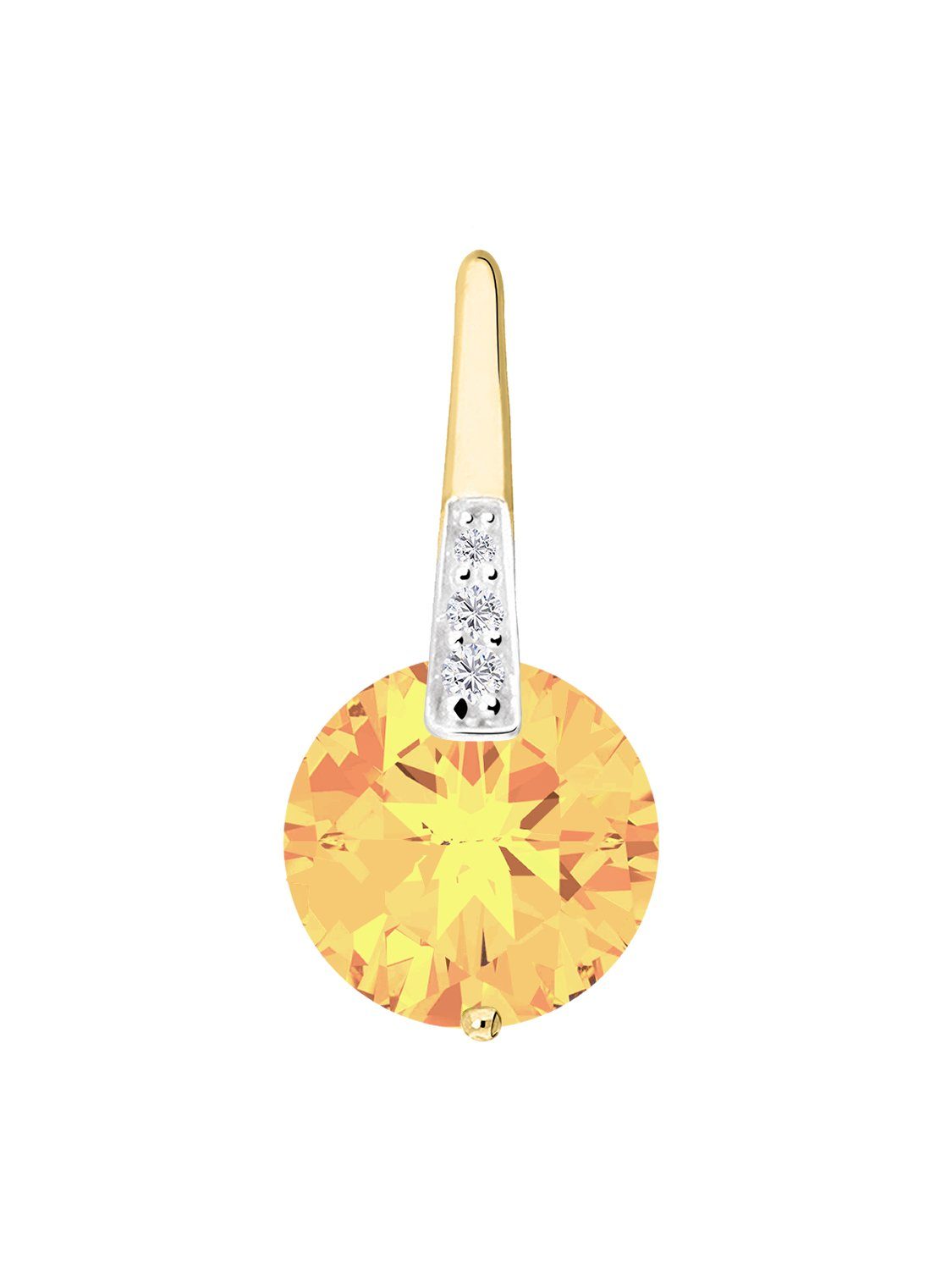 My Gold Kettenanhänger Damen Edelstein Anhänger günstig online kaufen