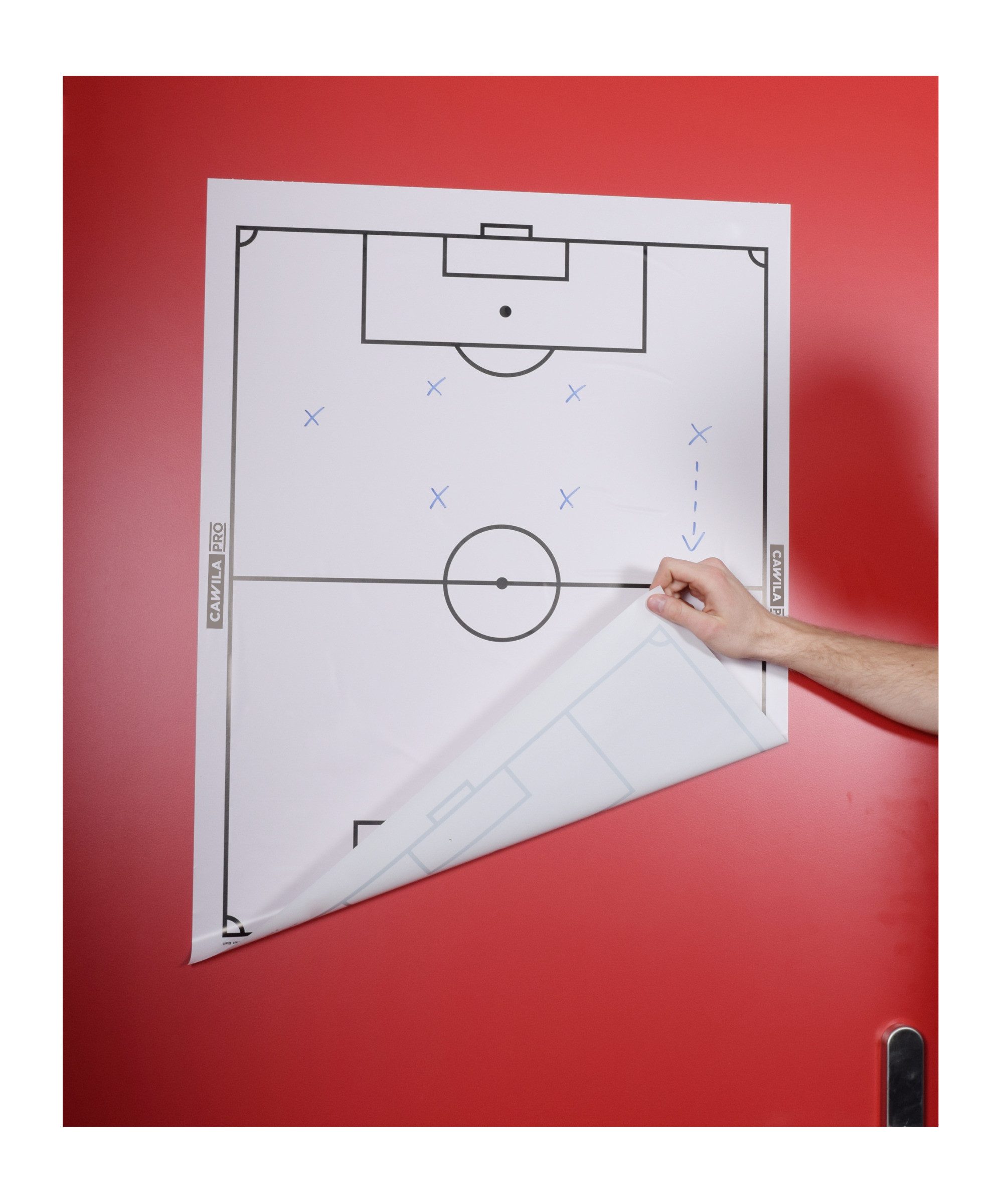 Cawila Trainingshilfe Cawila selbsthaftend, 25 Blatt, 60 x 80cm