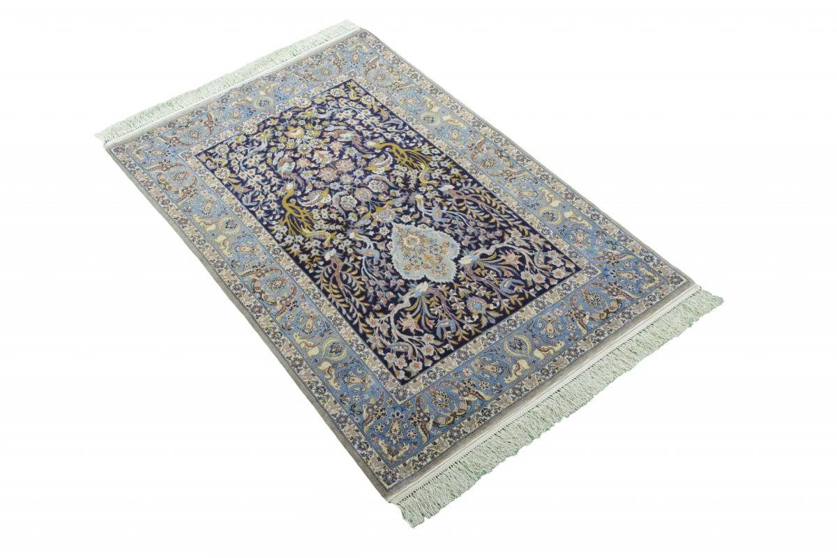 8 / Höhe: mm Orientteppich rechteckig, Orientteppich Trading, Isfahan Perserteppich, Handgeknüpfter Nain 111x174
