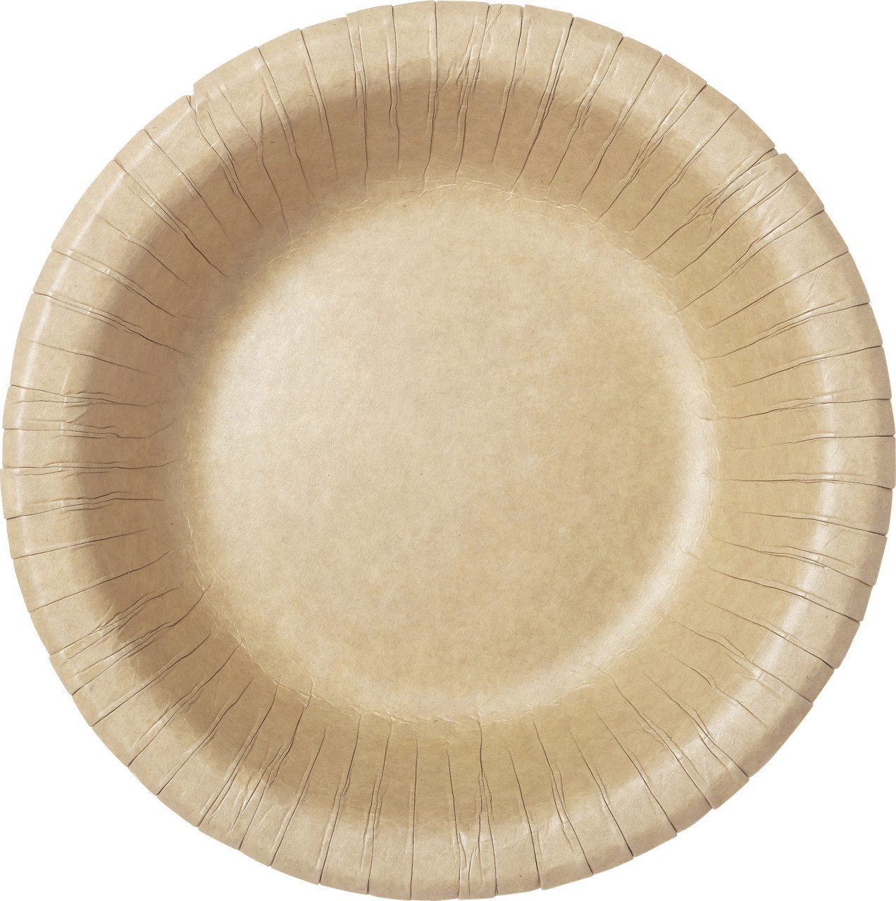 Duni Pappteller Duni Pappteller tief braun Ø 19 cm - 20 Stück