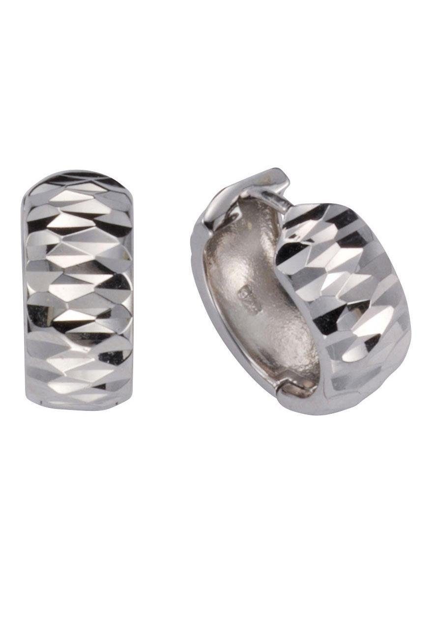 Firetti Paar Creolen Schmuck Geschenk Silber 925 diamantiert