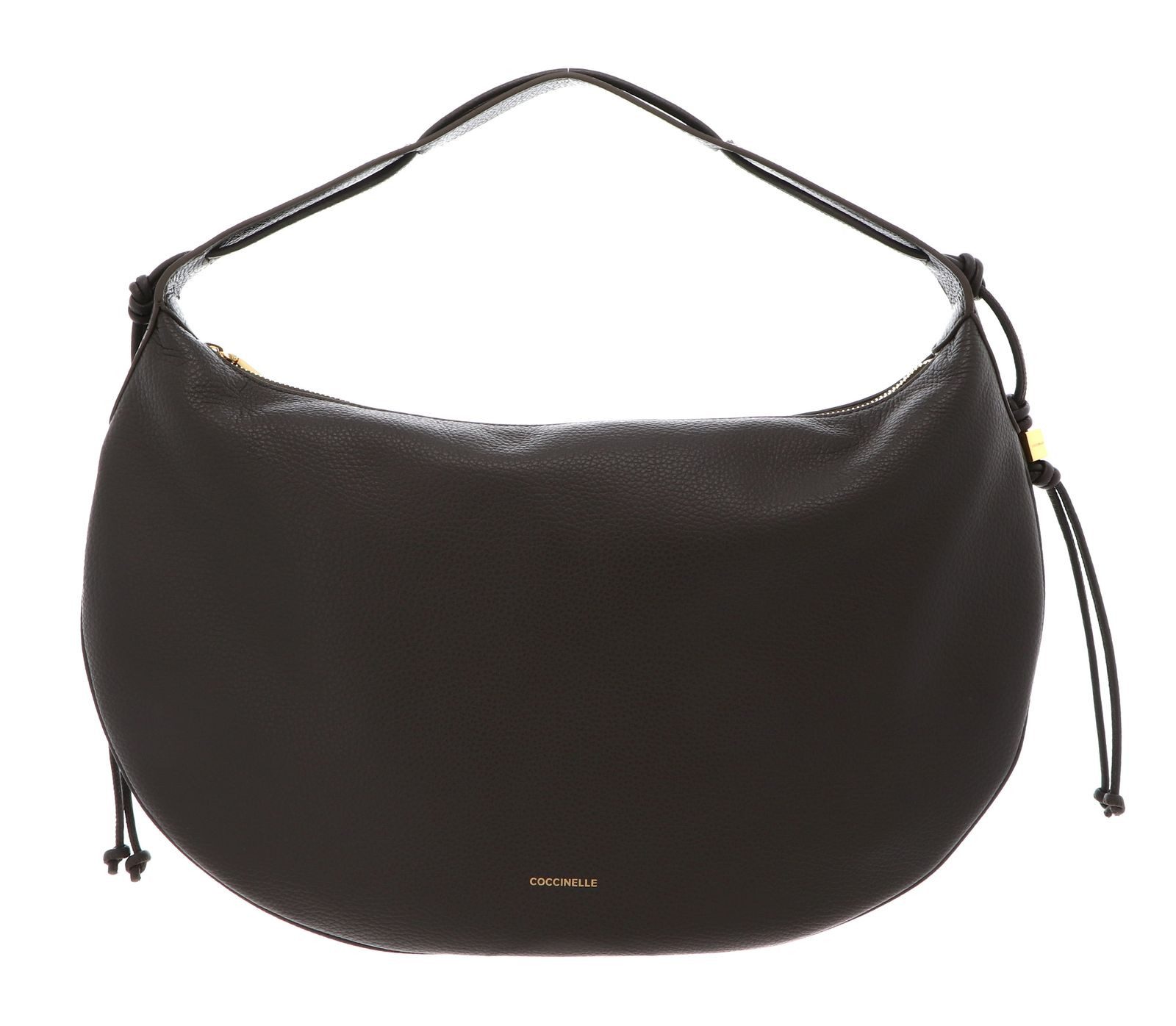COCCINELLE Schultertasche Shoulder Bag Grained Leather, aus echtem Rindsleder