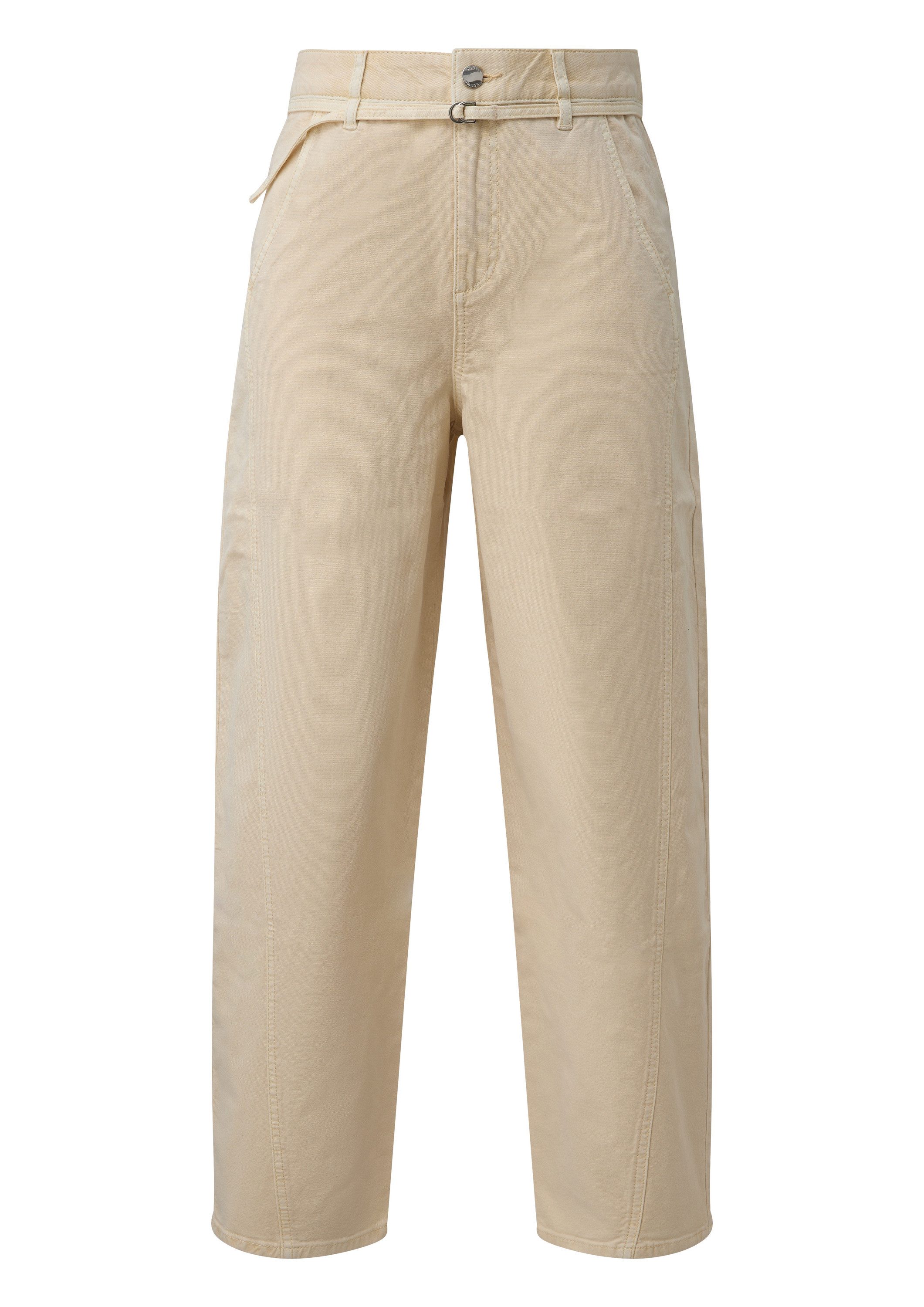 s.Oliver 7/8-Hose Hose Ankle-Hose / Regular Fit / High Rise / Barrel Leg günstig online kaufen
