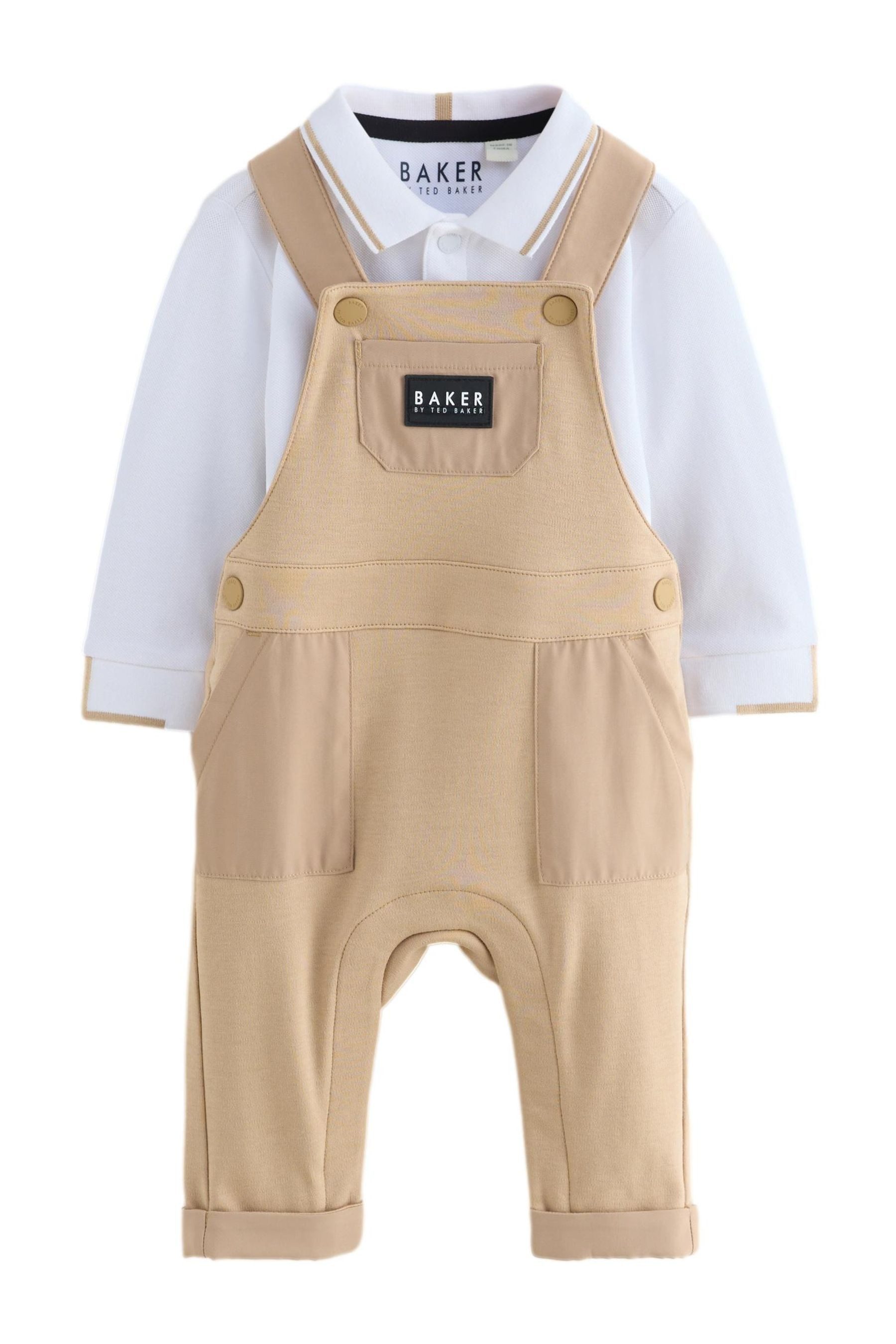 Baker by Ted Baker Hemd & Hose Baker by Ted Baker Latzhose und Poloshirt im Set (2-tlg)