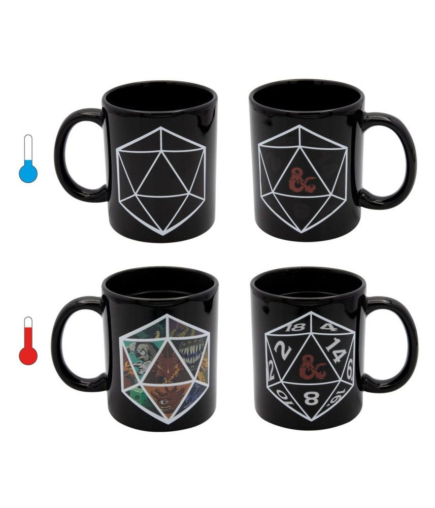 Joy Toy Tasse Dungeons & Dragons Tasse mit Thermoeffekt Magic