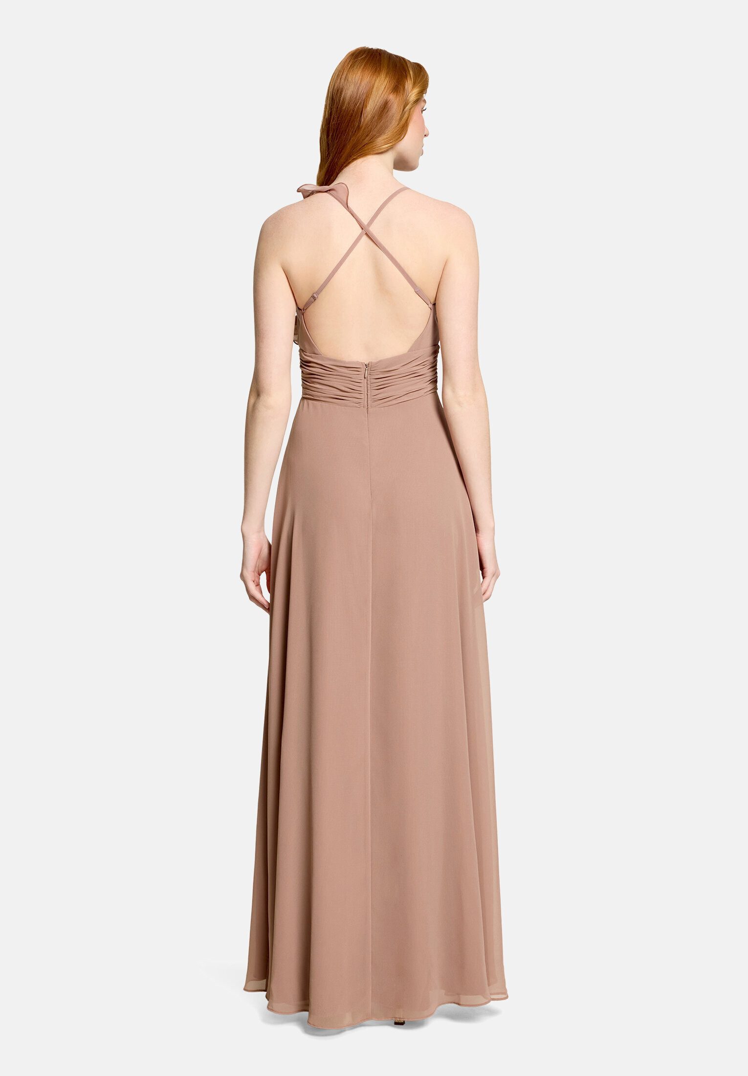 Vera Mont Chiffonkleid Damen mit Volant