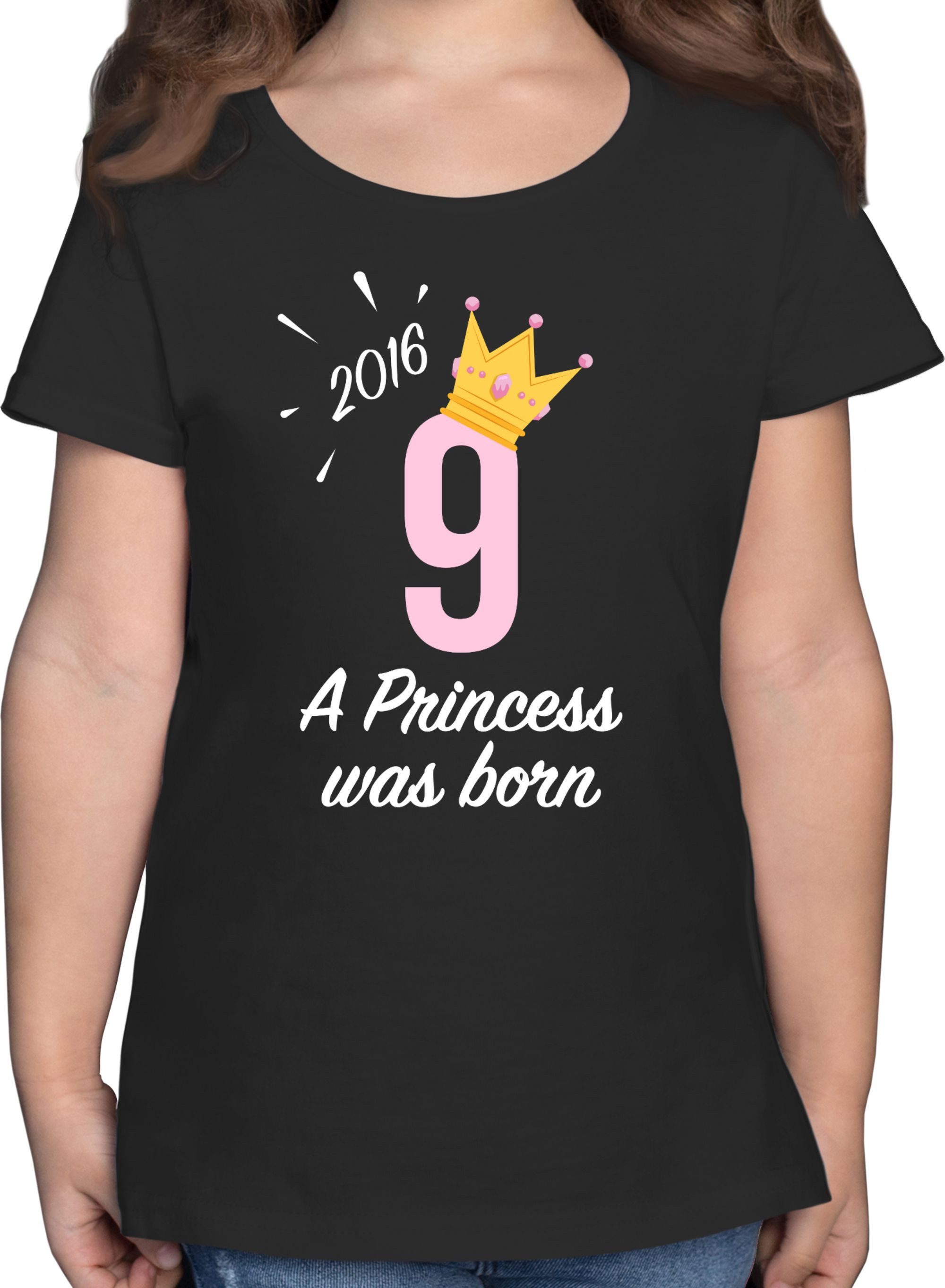 T-Shirt Neunter Mädchen Princess 2017