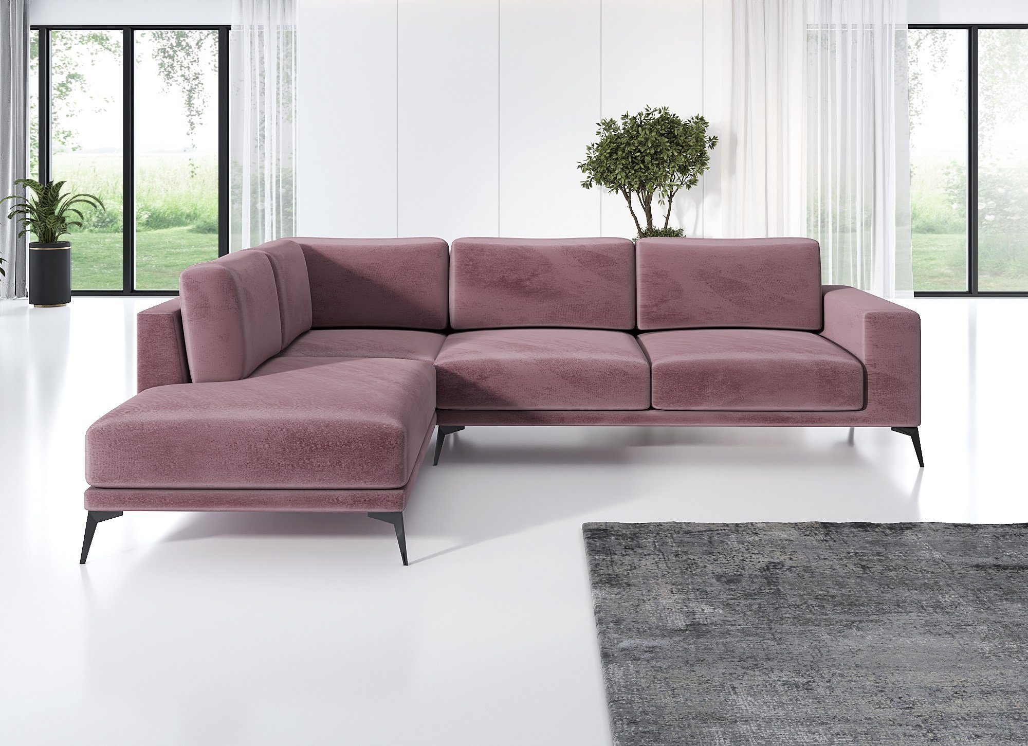 A&J MöbelLand GmbH Ecksofa ZORANO 3 günstig online kaufen
