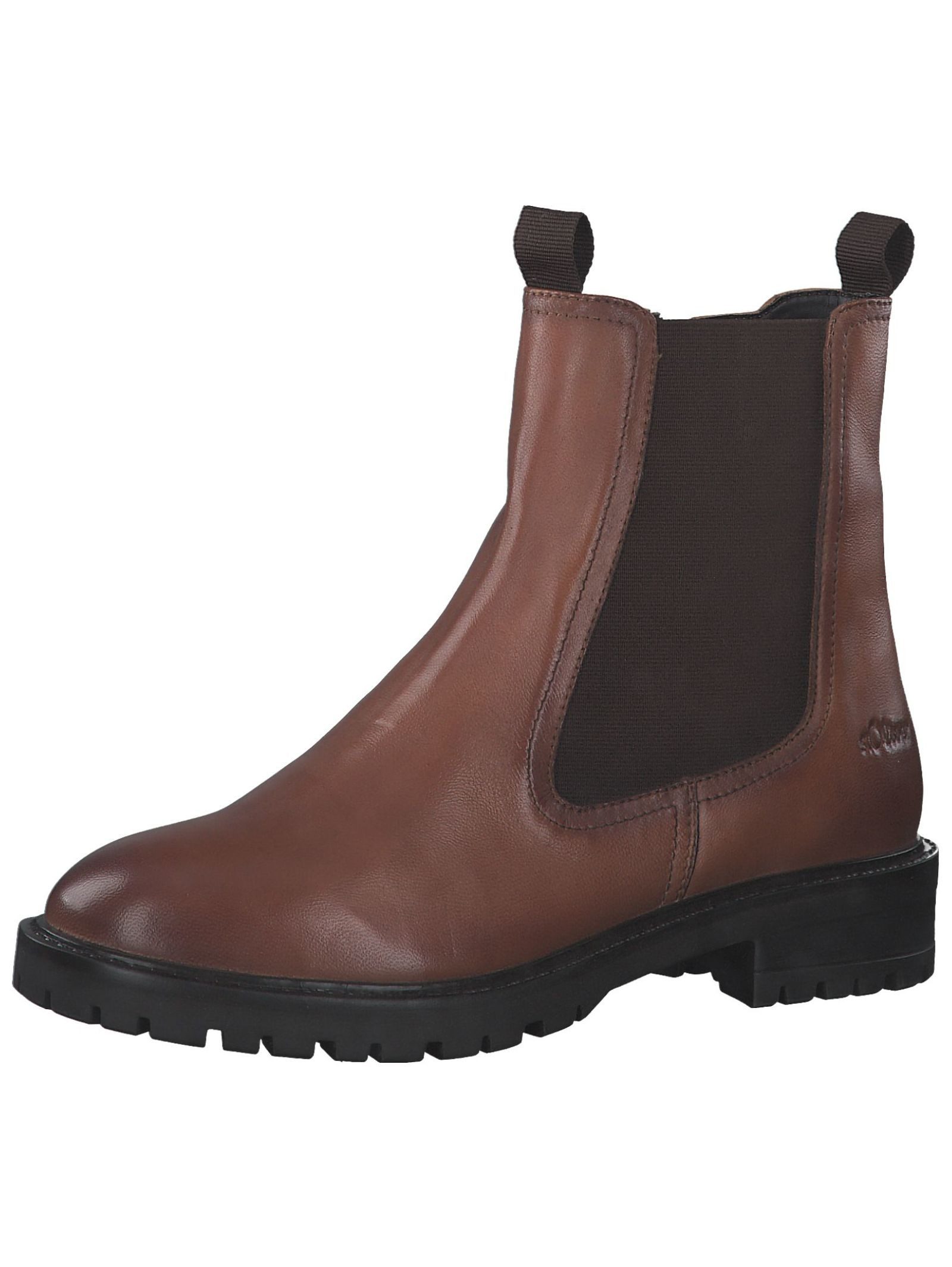 s.Oliver Stiefelette Leder/Textil Stiefelette günstig online kaufen