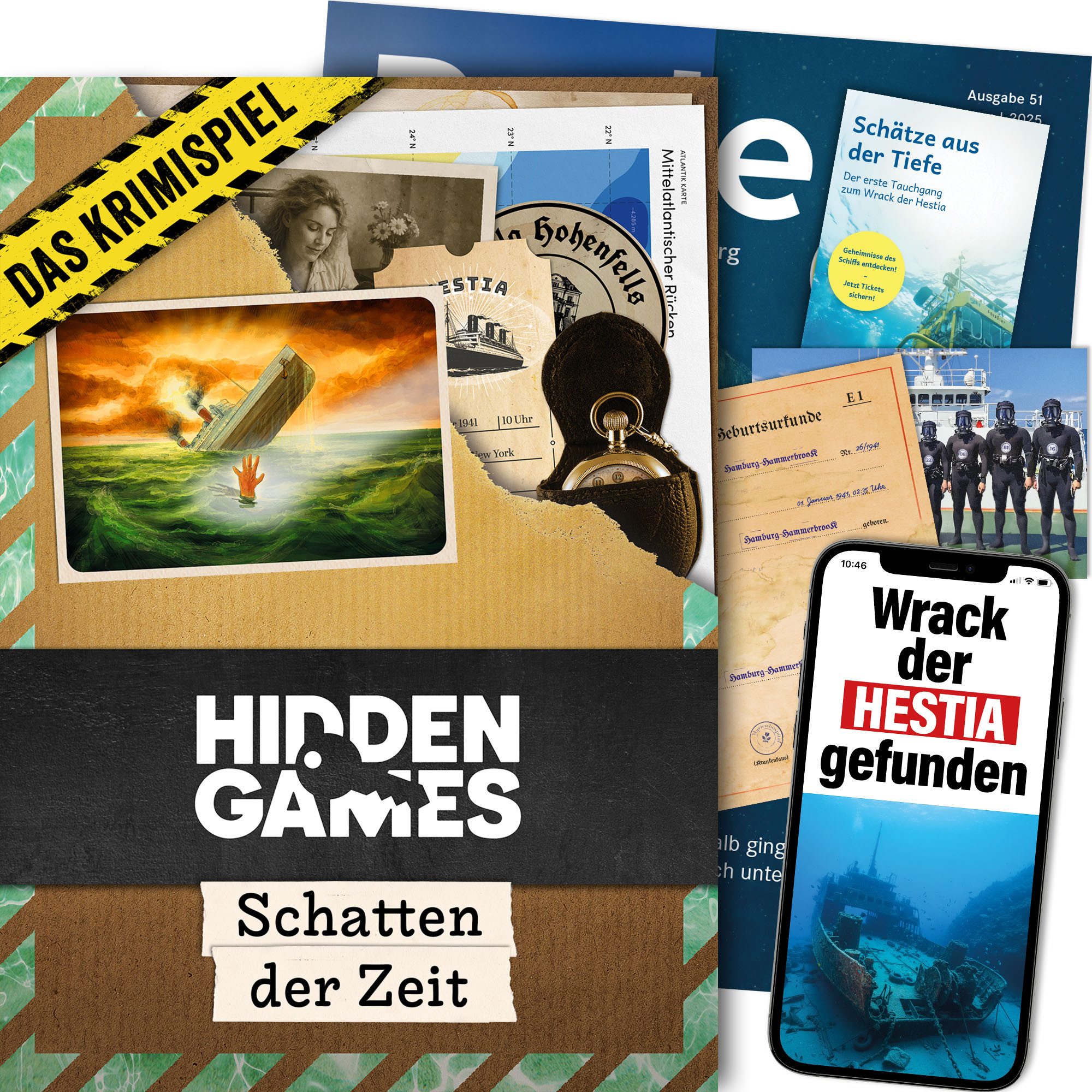 Hidden Games Tatort Spiel Schatten der Zeit